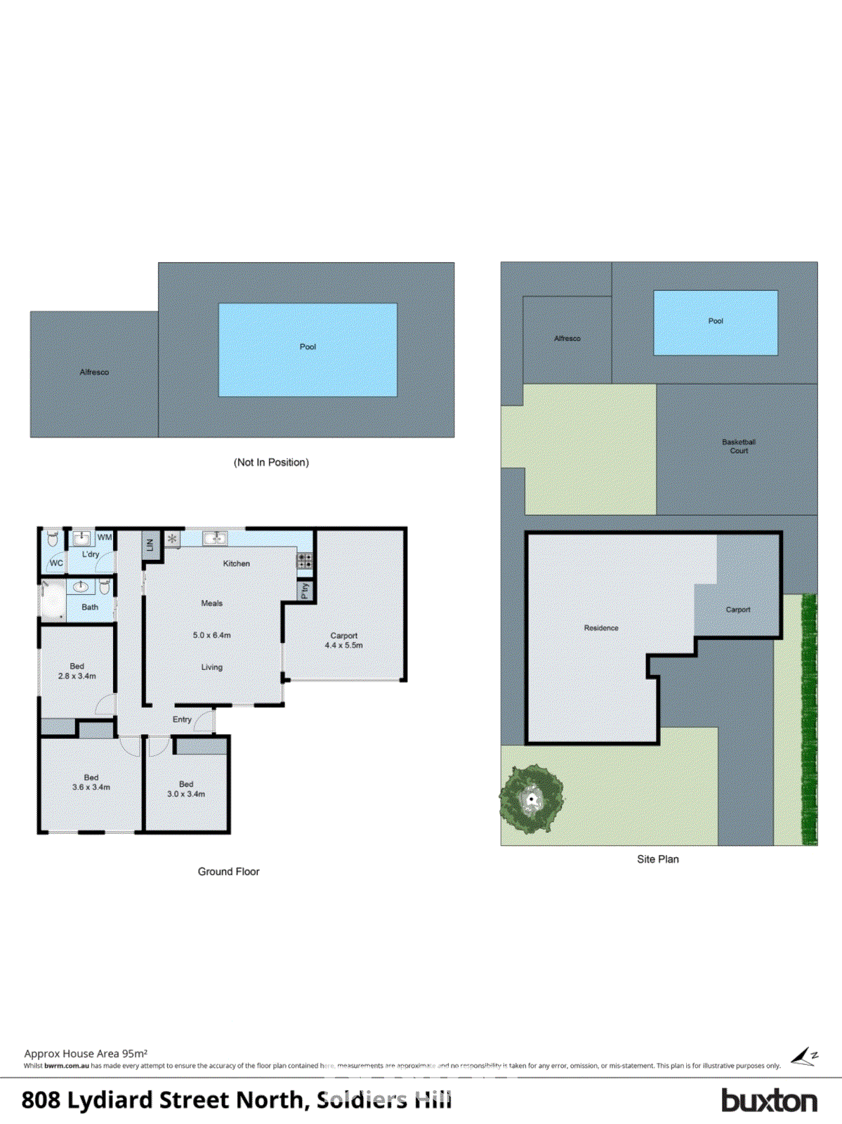 808 Lydiard Street, Soldiers Hill VIC 3350 - Floorplan