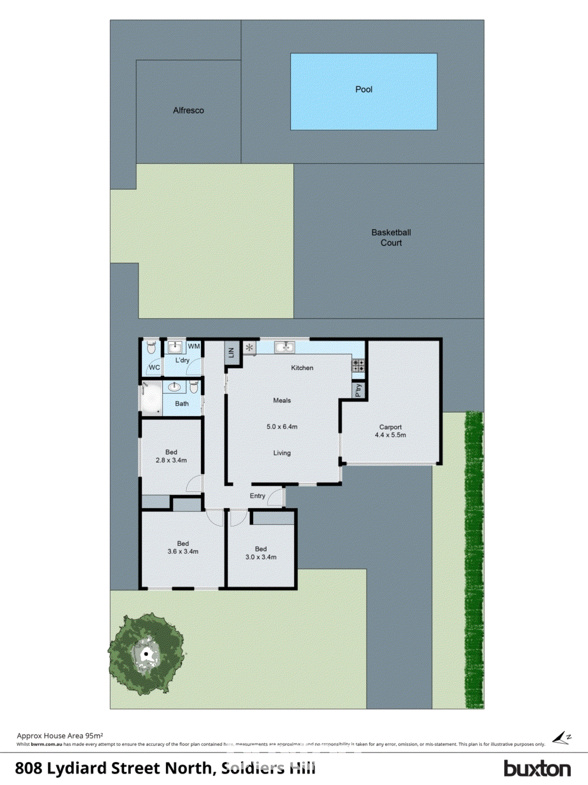 808 Lydiard Street, Soldiers Hill VIC 3350 - Floorplan