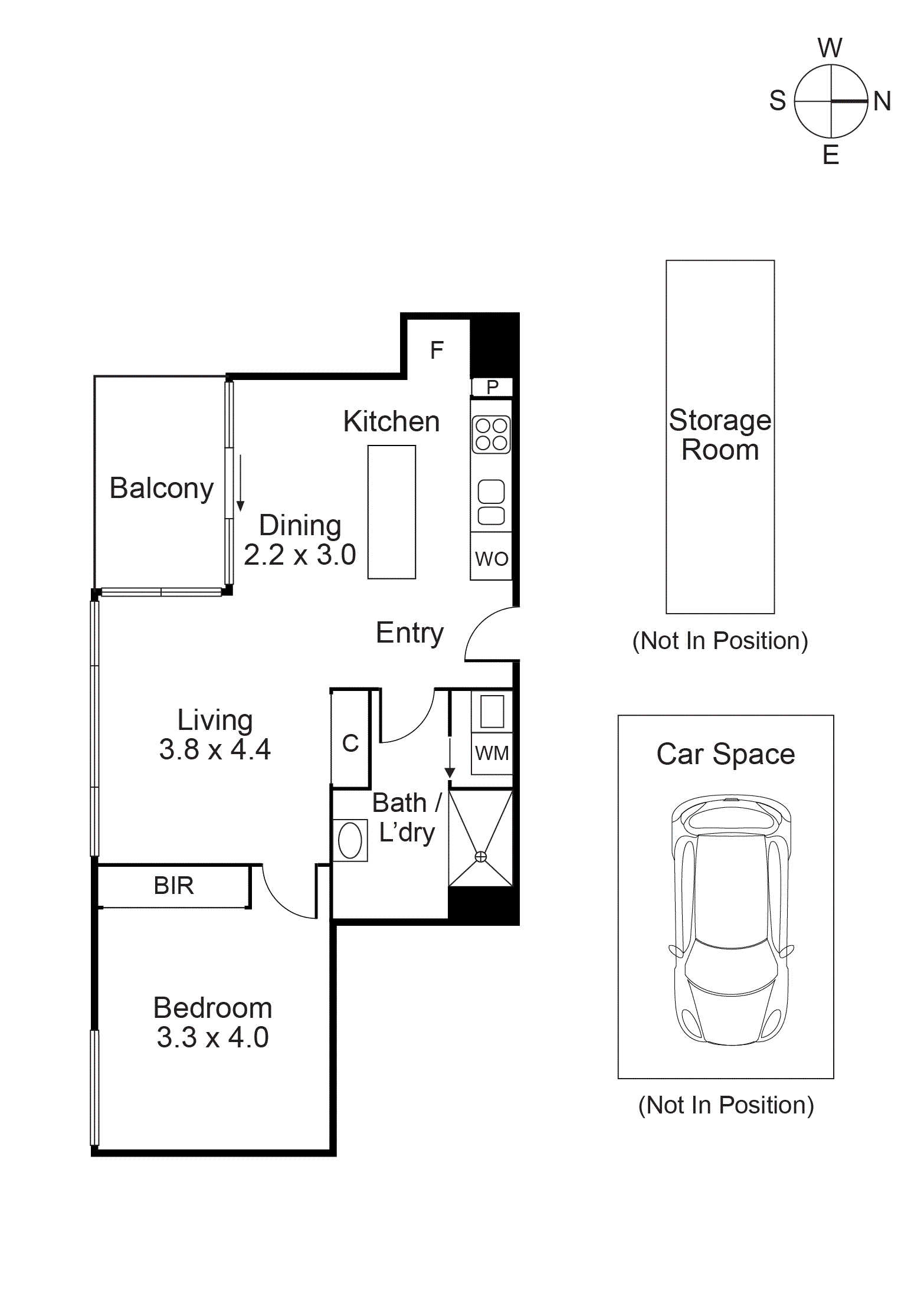 808/700 Chapel Street, South Yarra VIC 3141 - Floorplan