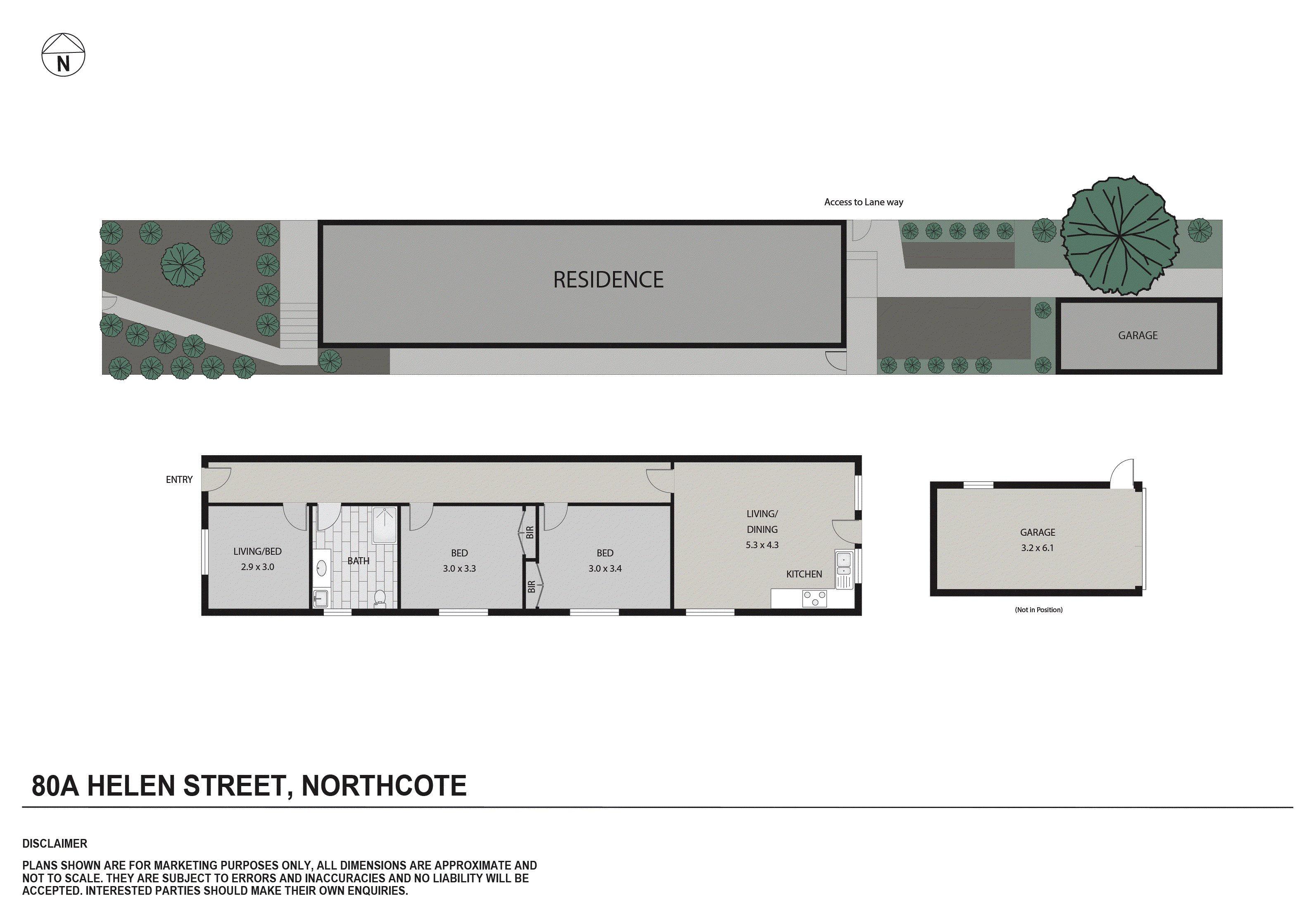 80A Helen Street, Northcote VIC 3070 - Floorplan