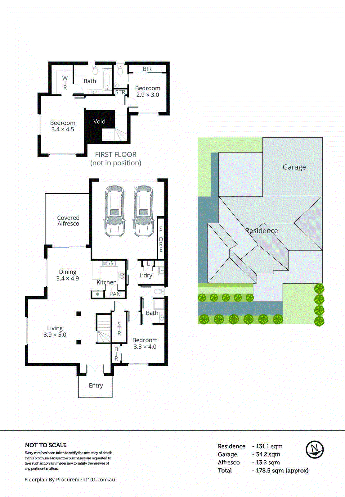 8/1-5 Breanne Place, Keysborough VIC 3173 - Floorplan