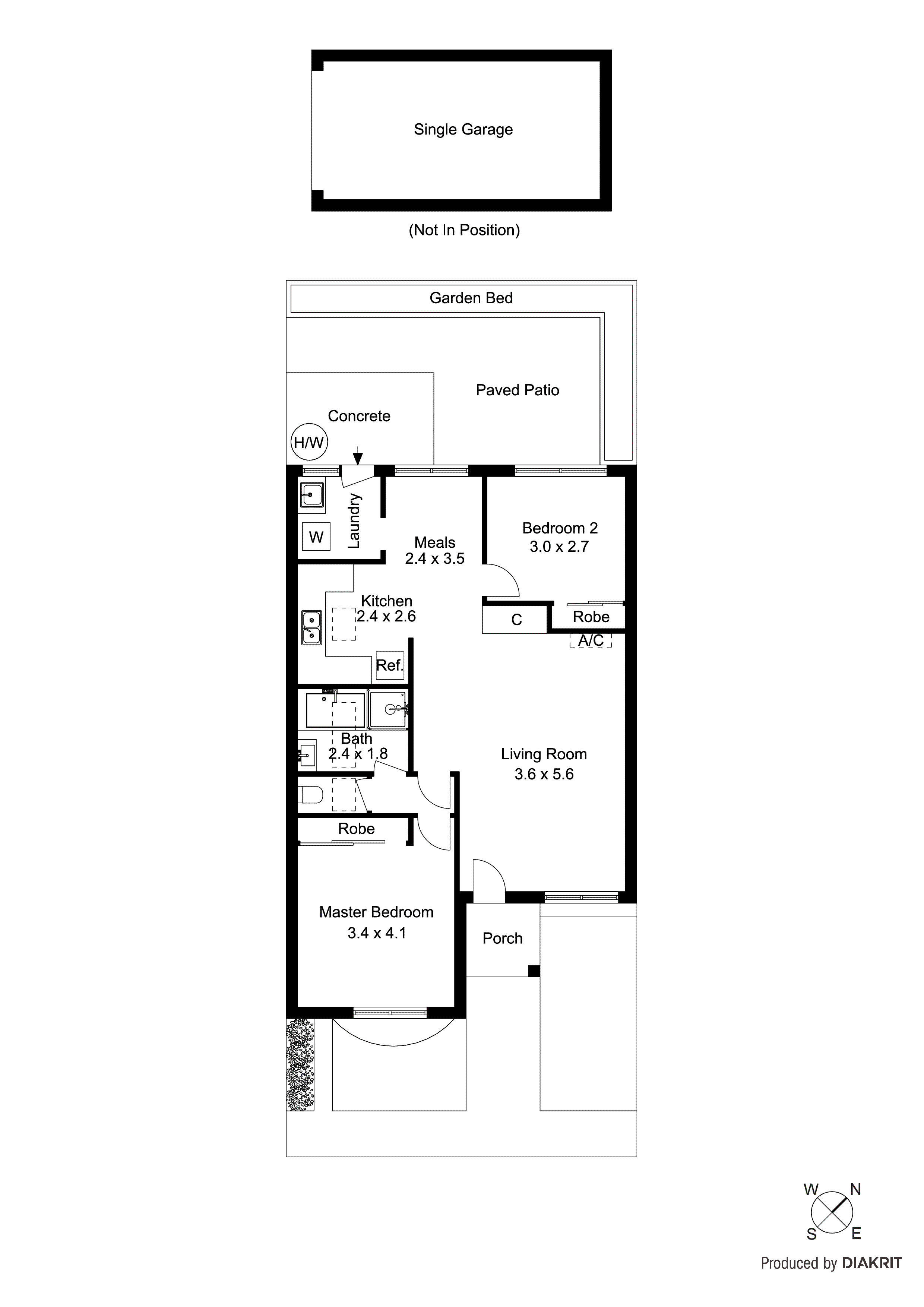 8/1-5 Dobell Drive, Chelsea VIC 3196 - Floorplan