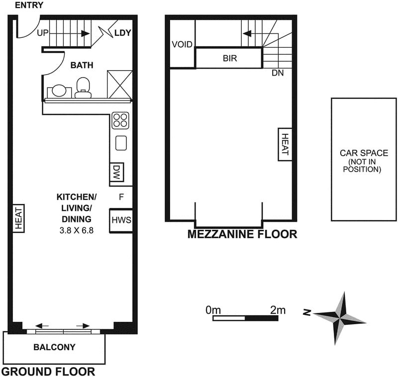 8/1 Duke Street, St Kilda VIC 3182 - Floorplan