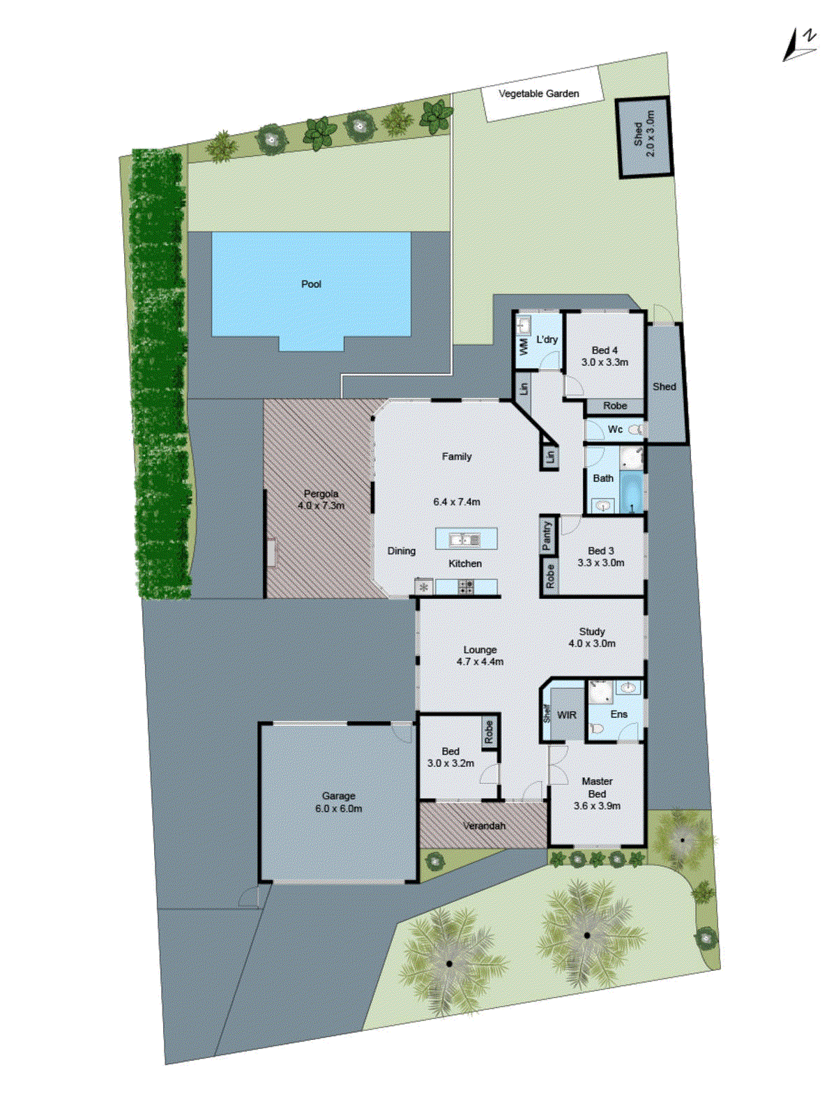 81 Homestead Drive, St Albans Park VIC 3219 - Floorplan