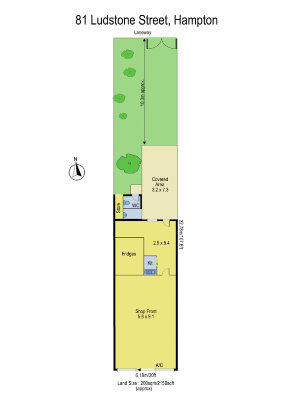 81 Ludstone Street, Hampton VIC 3188 - Floorplan