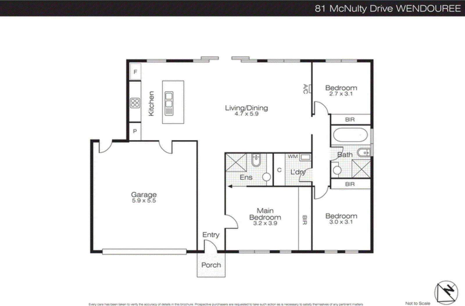 81 Mcnulty Drive, Wendouree VIC 3355 - Floorplan