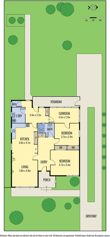 81 Shannon Avenue, Manifold Heights VIC 3218 - Floorplan