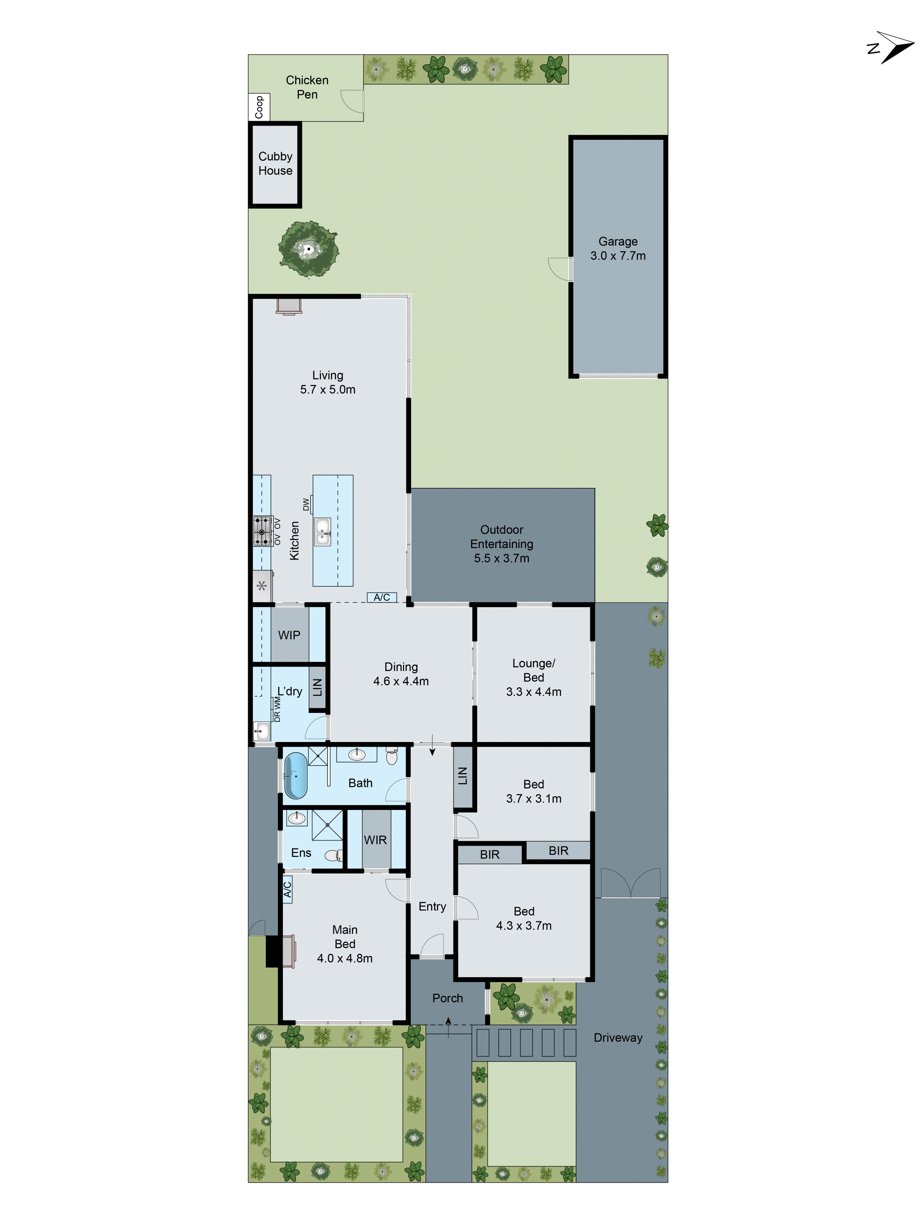 81 Shannon Avenue, Manifold Heights VIC 3218 - Floorplan
