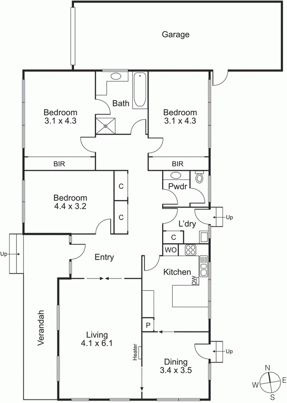 8/10 Dudley Street, BRIGHTON VIC 3186 - Floorplan