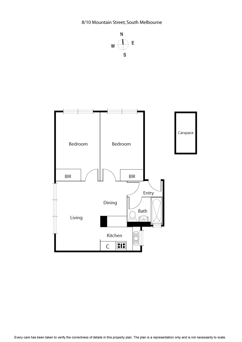 8/10 Mountain Street, SOUTH MELBOURNE VIC 3205 - Floorplan