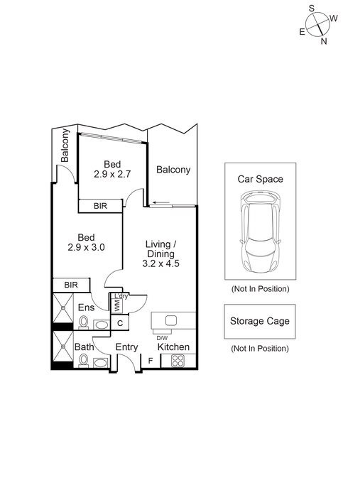 810/803 Dandenong Road, Malvern East VIC 3145 - Floorplan