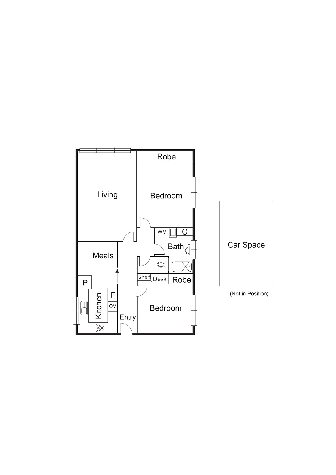 8/11 Brentwood Street, Bentleigh VIC 3204 - Floorplan