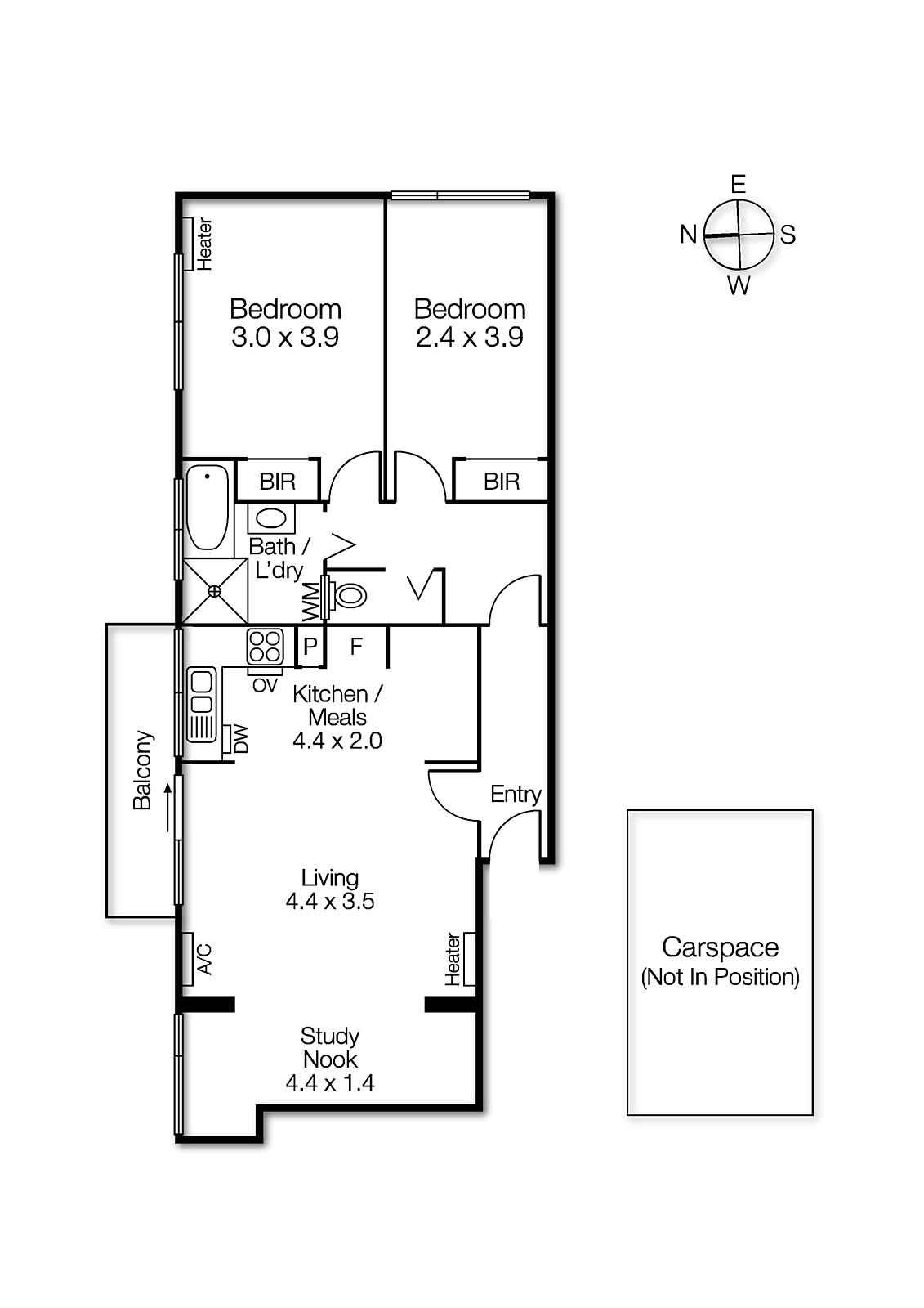 8/113-115 Chapel Street, St Kilda VIC 3182 - Floorplan