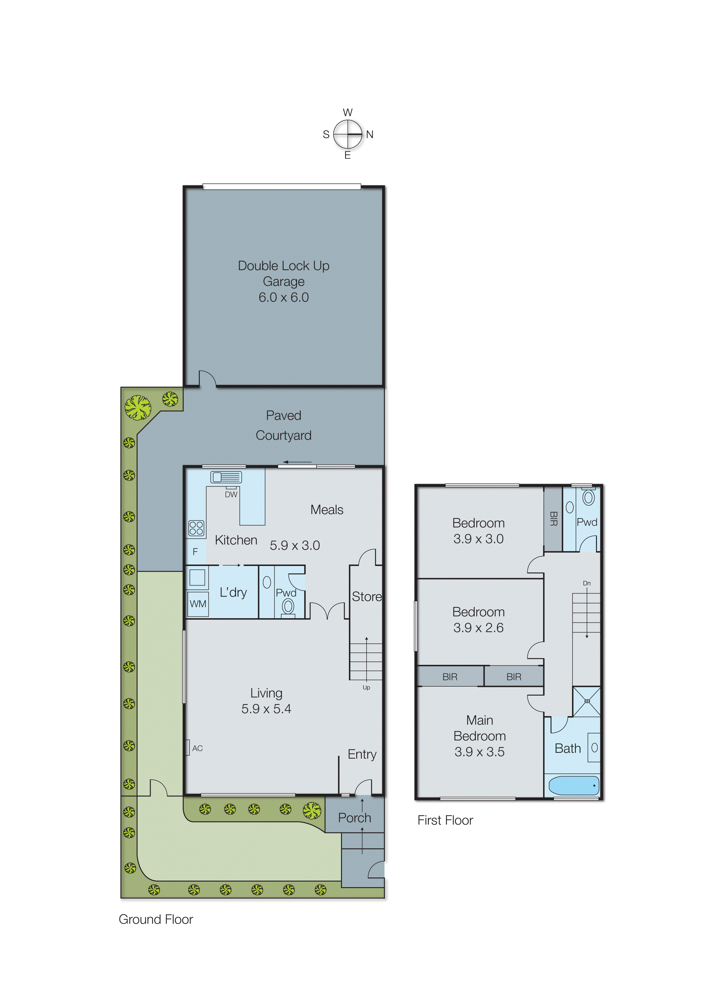 8/114 Warren Road, Mordialloc VIC 3195 - Floorplan