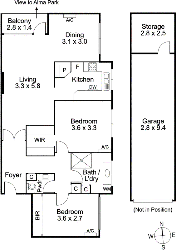 8/117 Alma Road, St Kilda East VIC 3183 - Floorplan