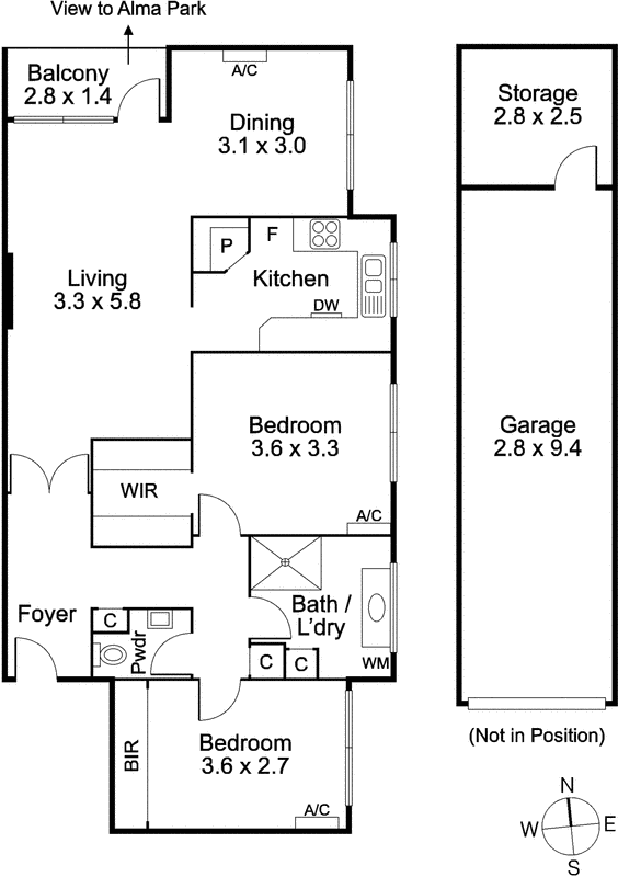 8/117 Alma Road, St Kilda East VIC 3183 - Floorplan