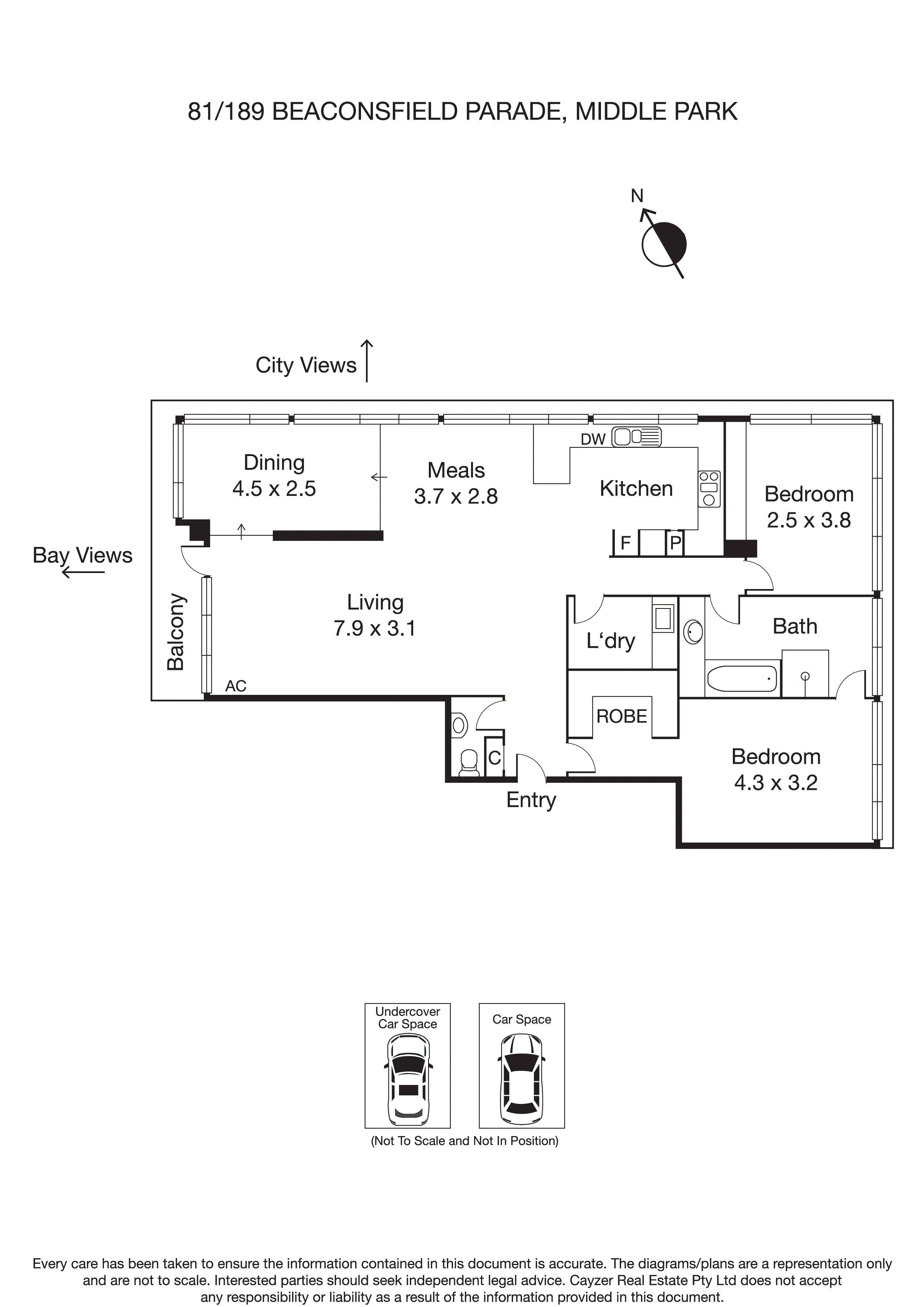 81/189-191 Beaconsfield Parade, MIDDLE PARK VIC 3206 - Floorplan