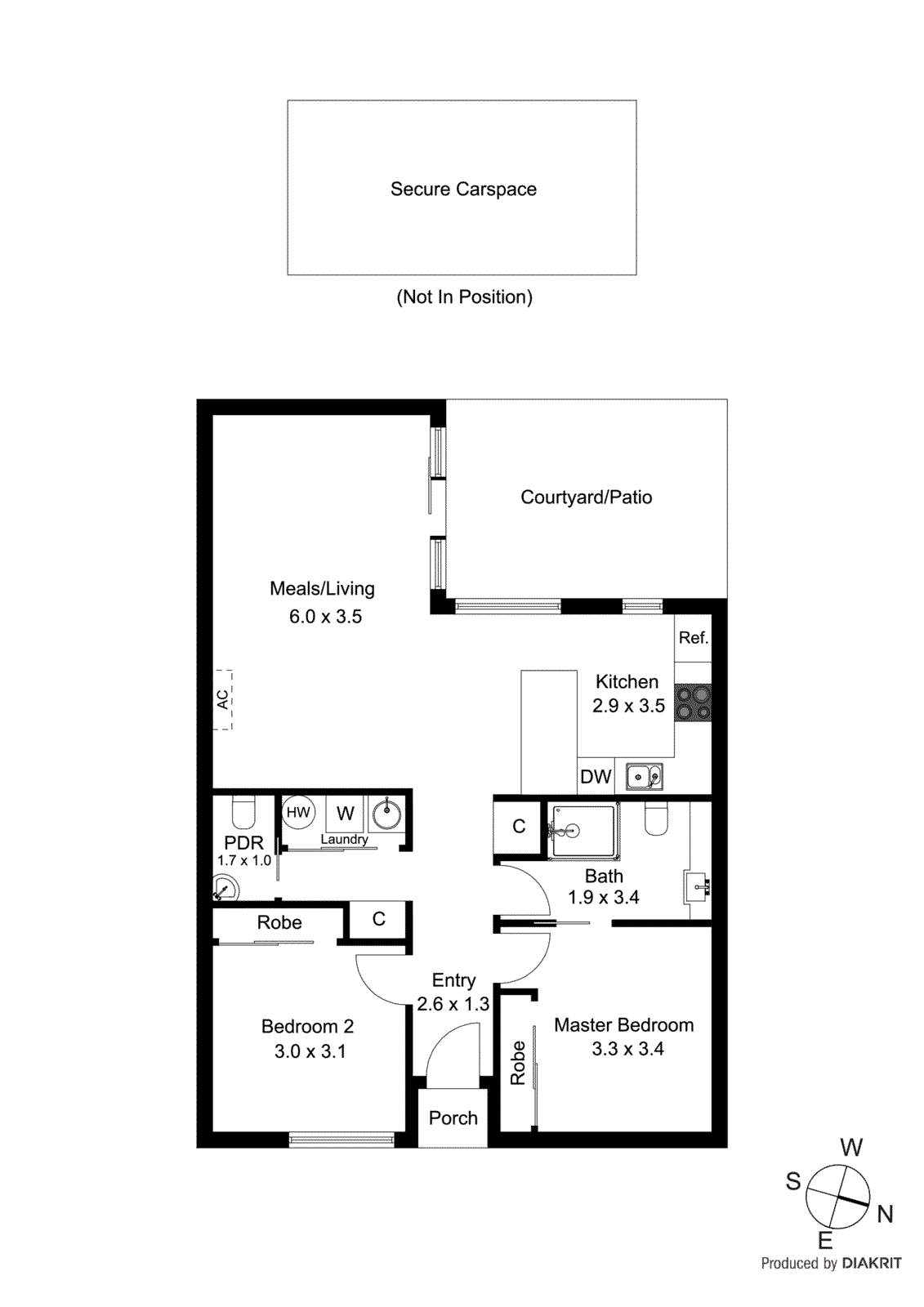 8/119 Mcdonald Street, Mordialloc VIC 3195 - Floorplan