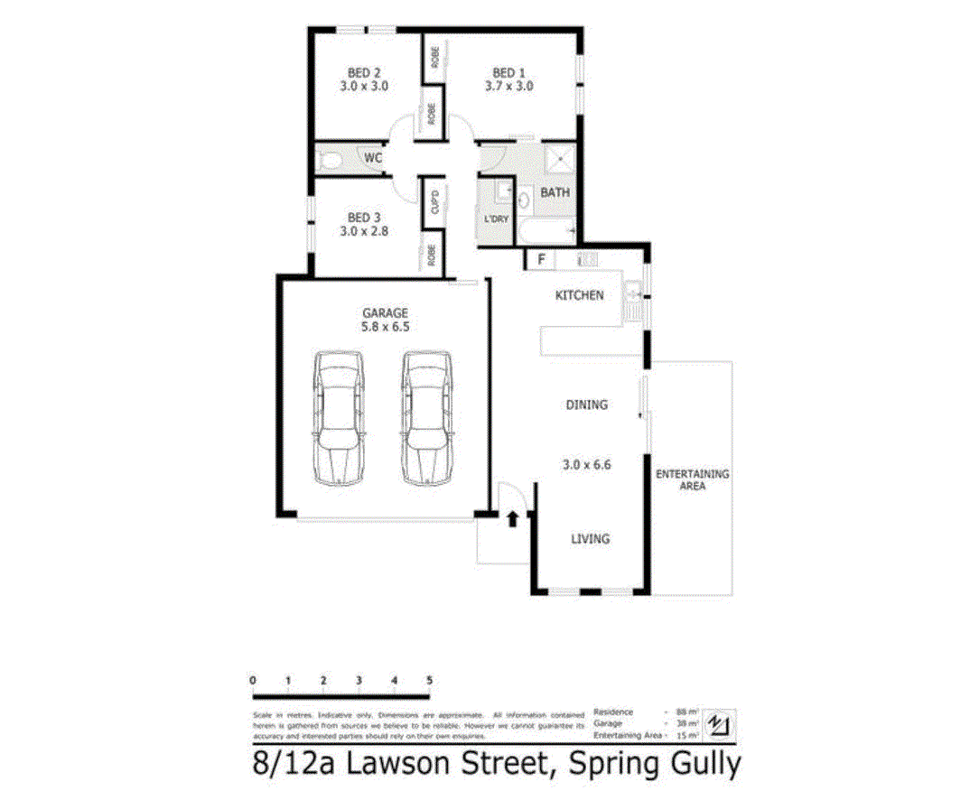 8/12 Lawson Street, Spring Gully VIC 3550 - Floorplan