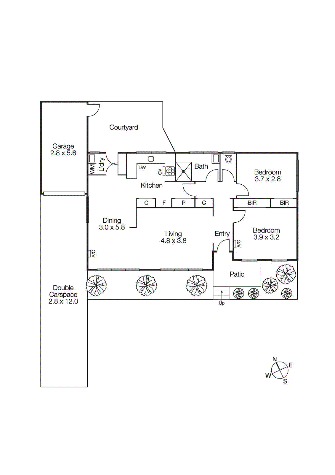 8/12 Raymond Court, Brighton East VIC 3187 - Floorplan