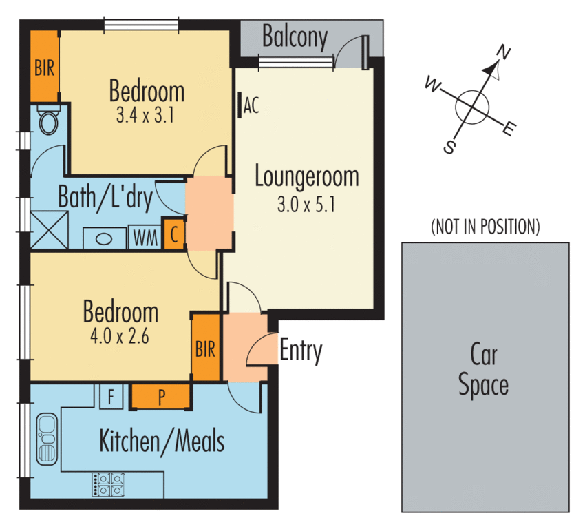 8/122 Mimosa Road, CARNEGIE VIC 3163 - Floorplan