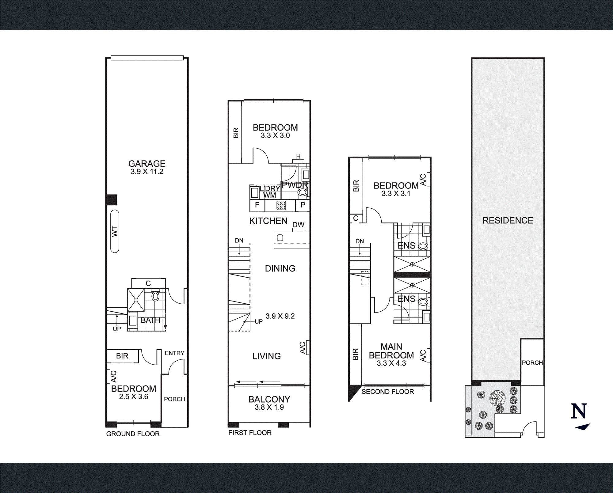 8/124 White Street, Mordialloc VIC 3195 - Floorplan