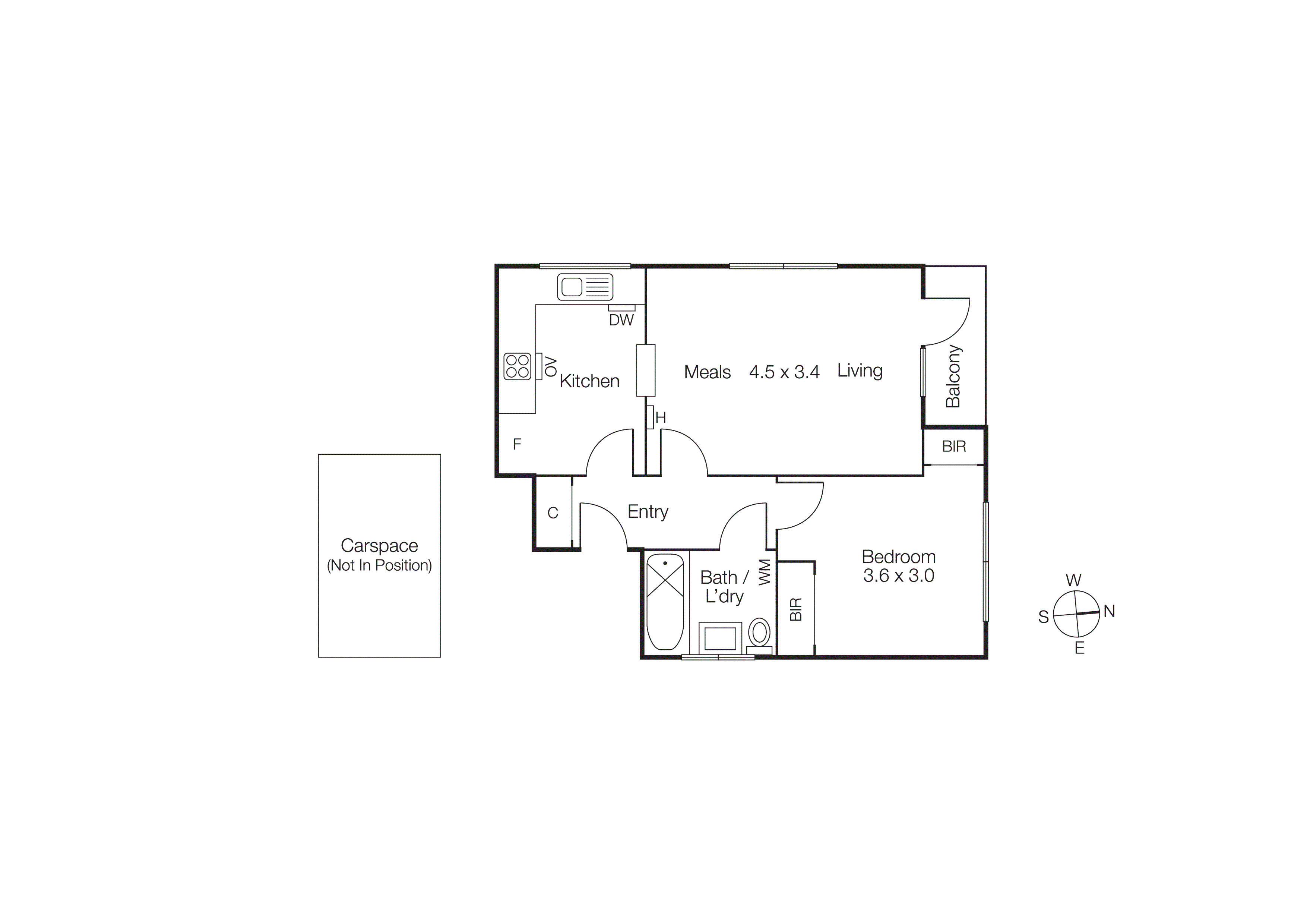 8/125 Tennyson Street, Elwood VIC 3184 - Floorplan
