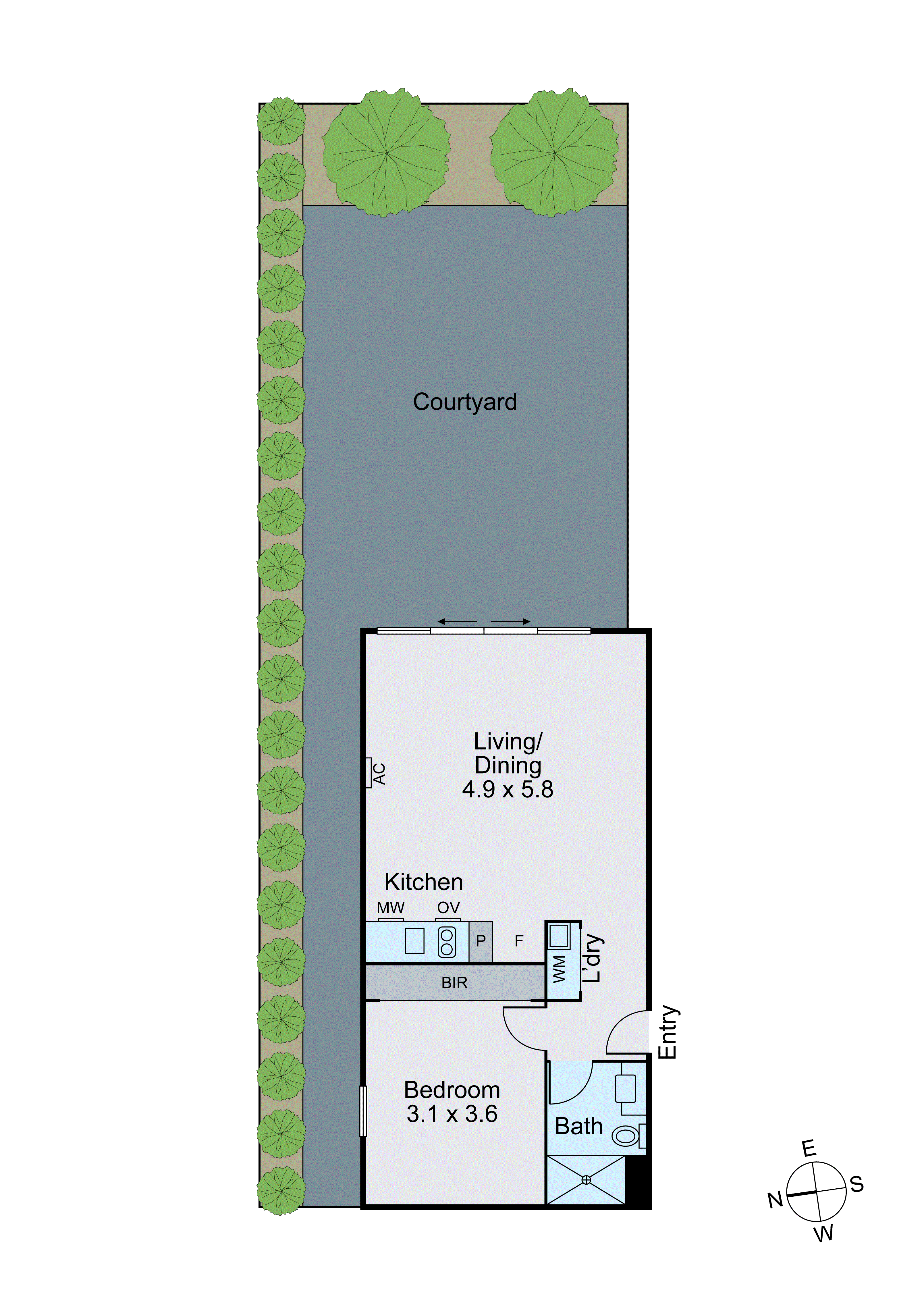 8/1295 Toorak Road, Camberwell VIC 3124 - Floorplan
