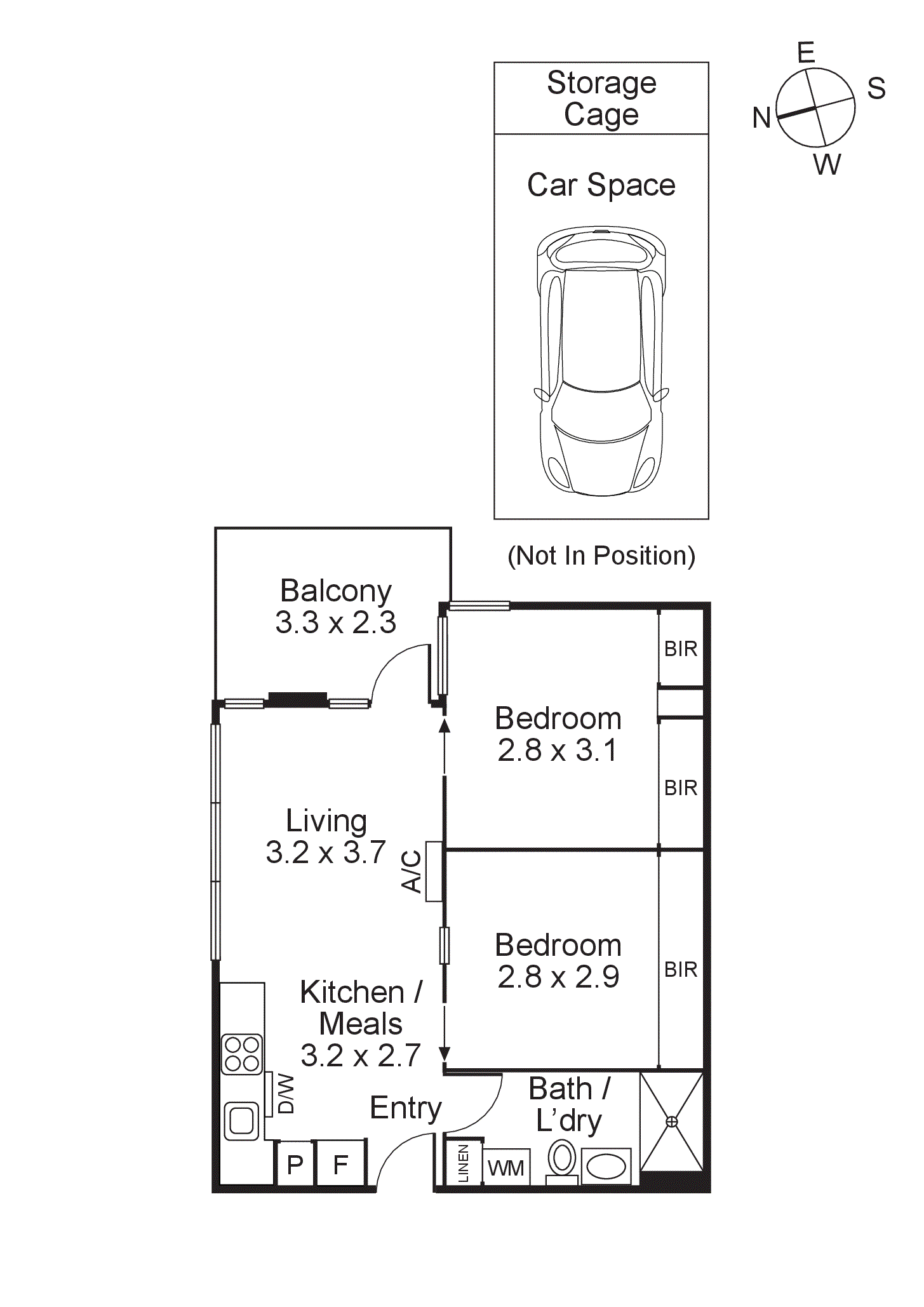 813/6 Railway Road, Cheltenham VIC 3192 - Floorplan
