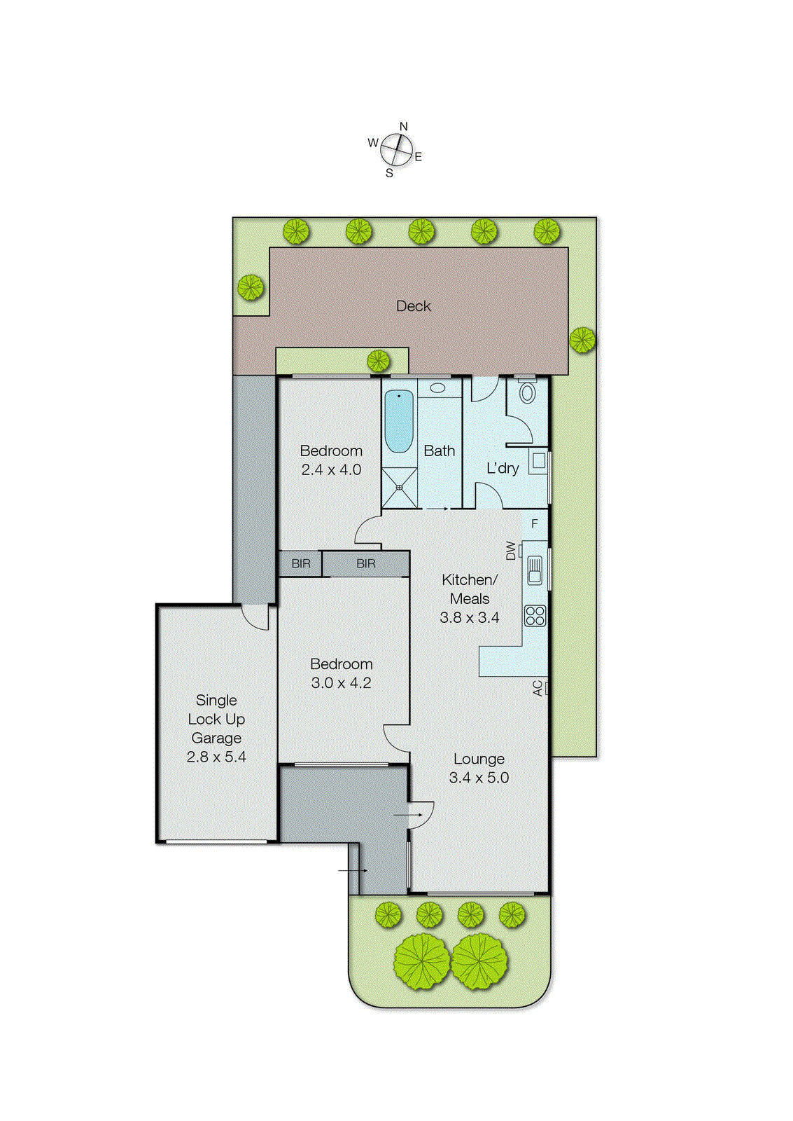 8/137 Beach Road, Parkdale VIC 3195 - Floorplan
