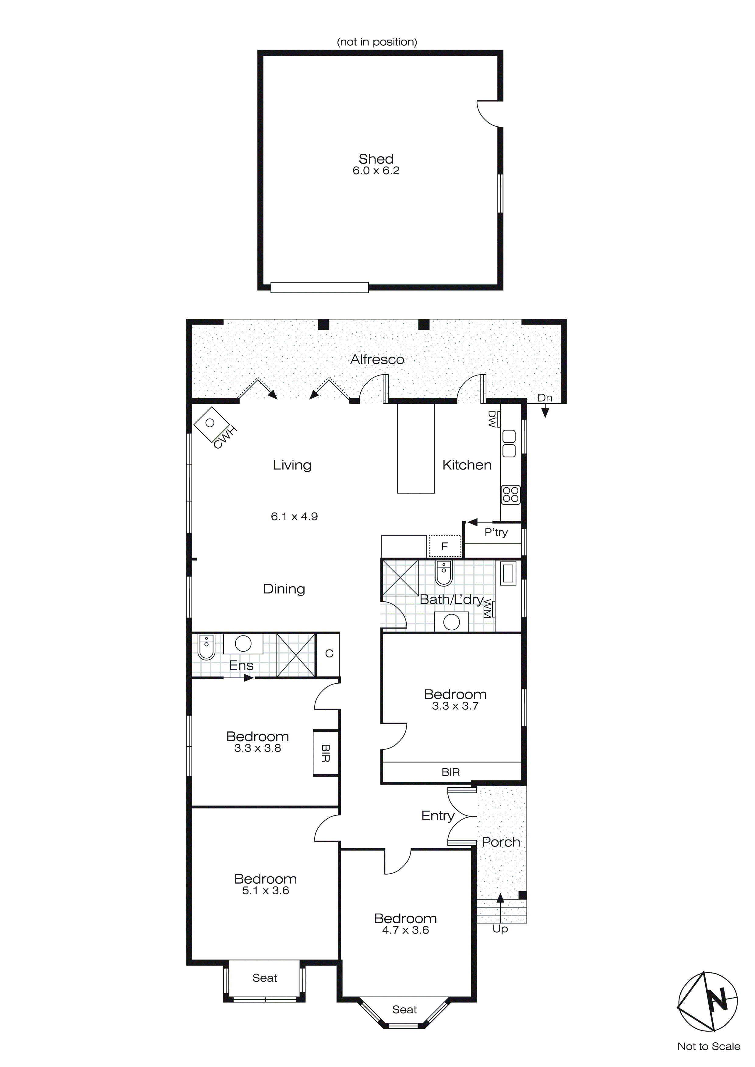 814 Armstrong Street North, Soldiers Hill VIC 3350 - Floorplan