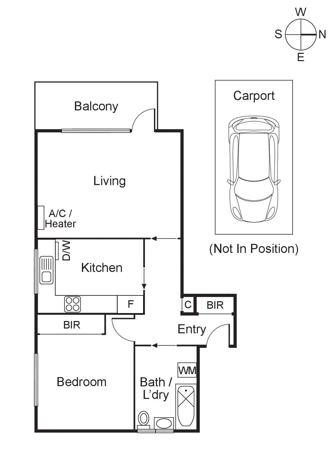 8/14 Yendon Road, Carnegie VIC 3163 - Floorplan