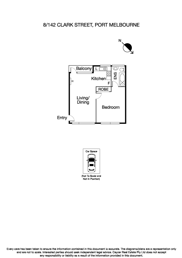 8/142 Clark Street, PORT MELBOURNE VIC 3207 - Floorplan