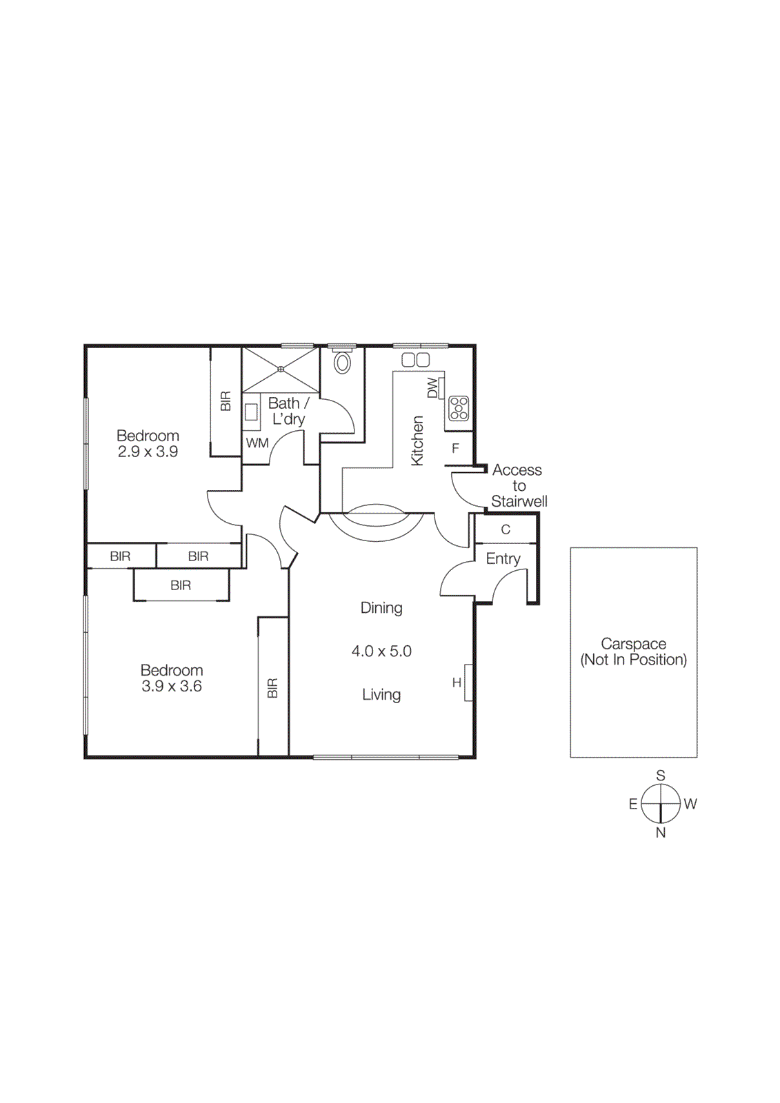 8/14A Chapel Street, St Kilda VIC 3182 - Floorplan