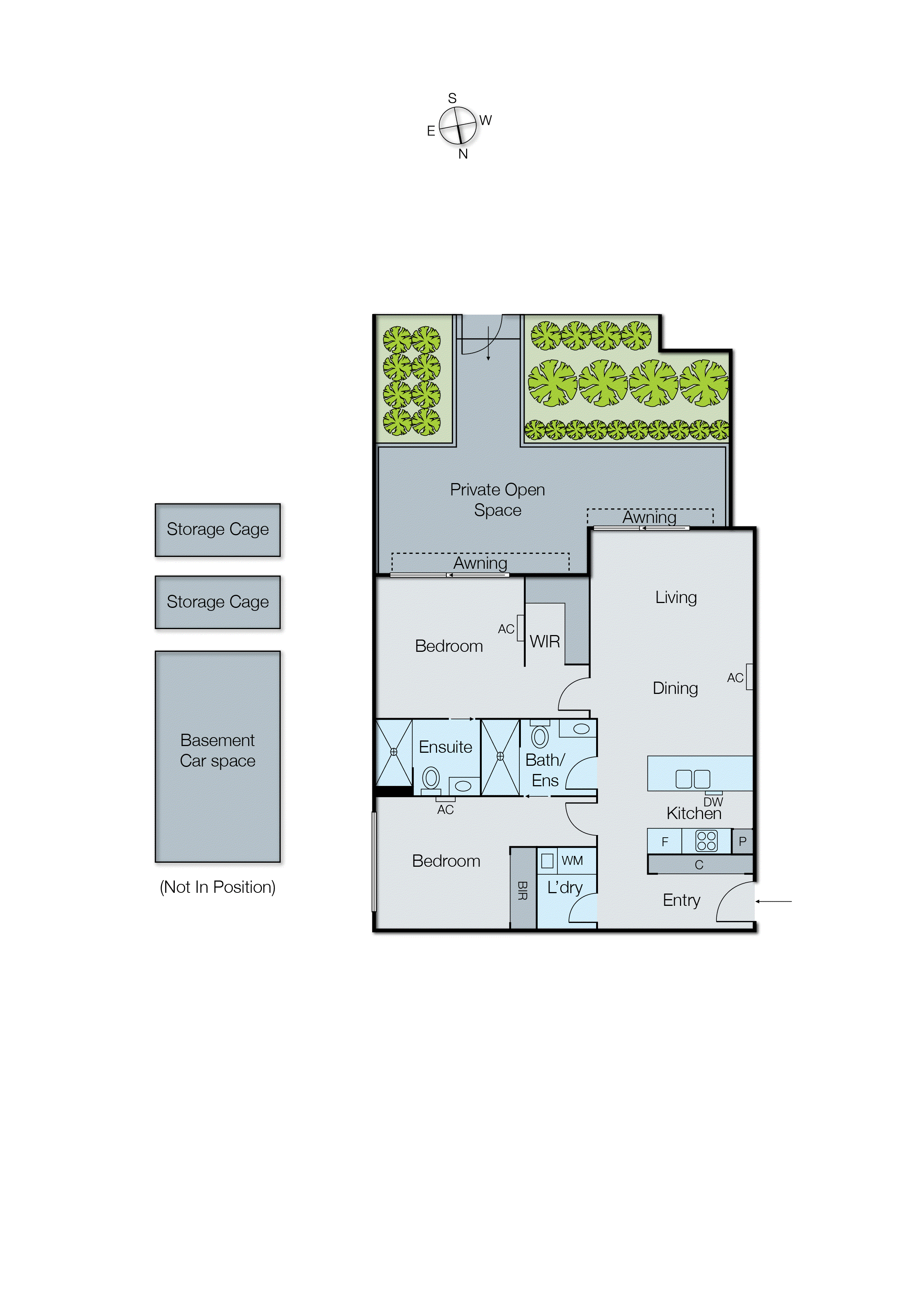 8/15 Hamilton Street, Bentleigh VIC 3204 - Floorplan