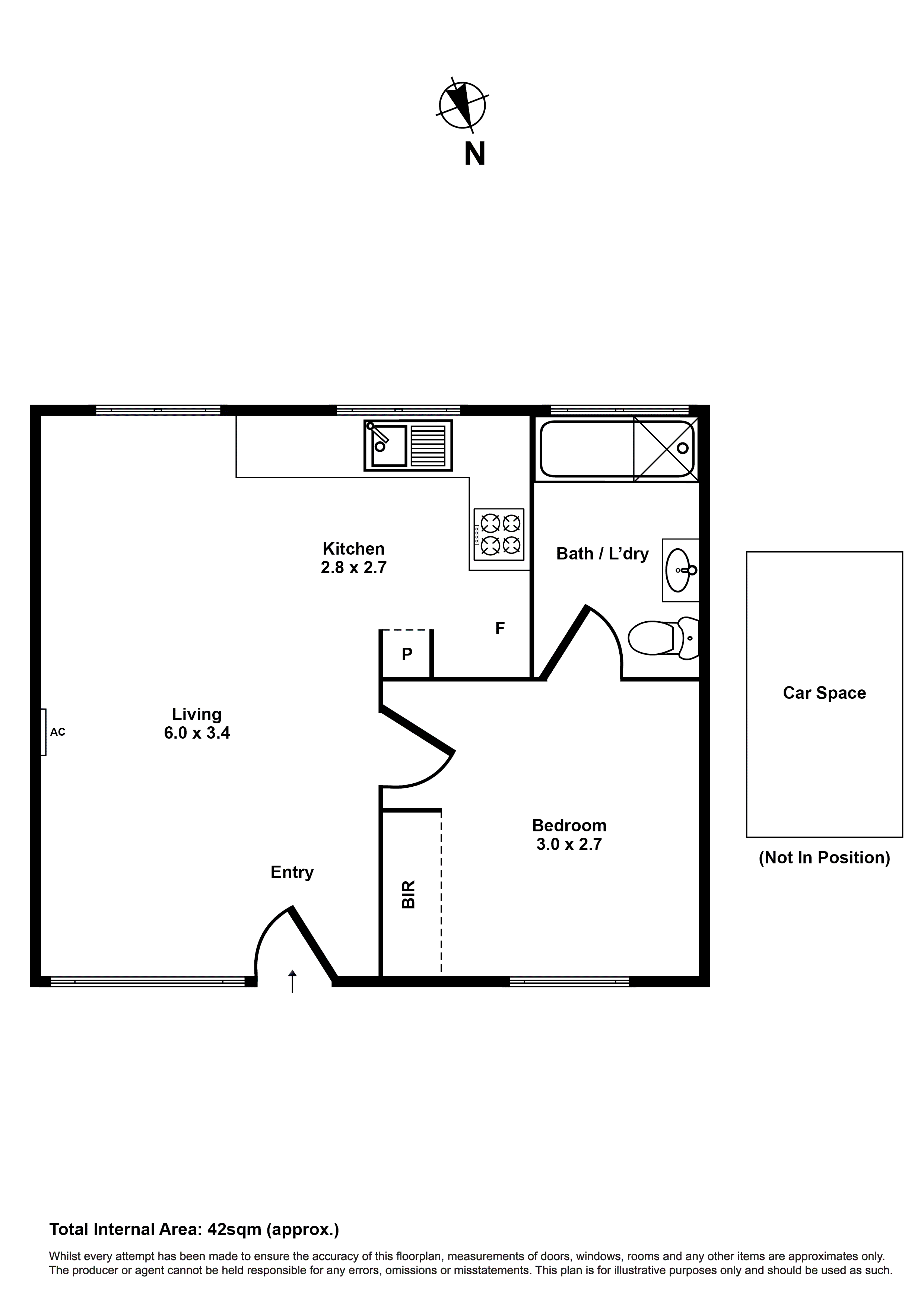 8/16 Eldridge Street, Footscray VIC 3011 - Floorplan