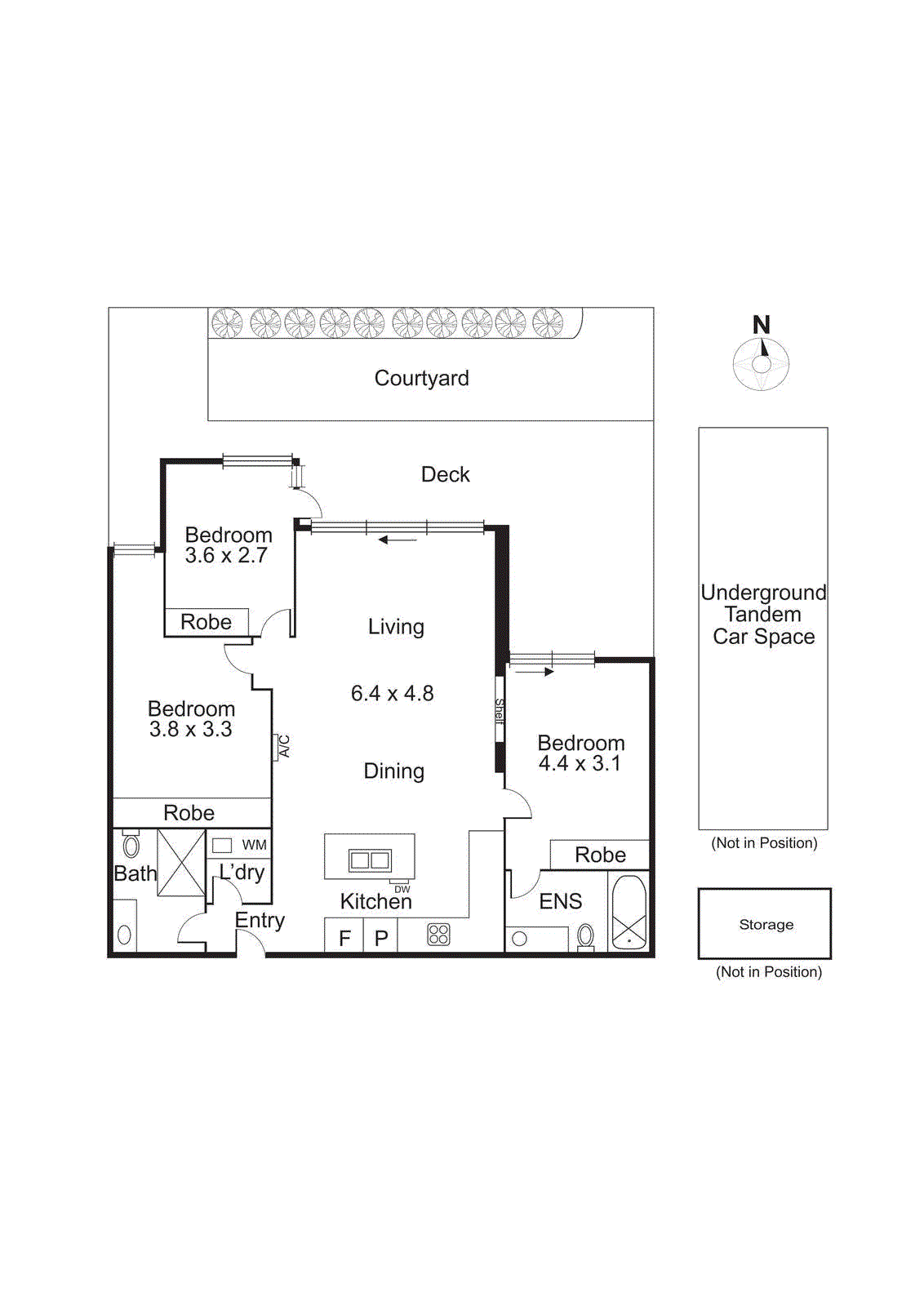 8/16 Etna Street, Glen Huntly VIC 3163 - Floorplan