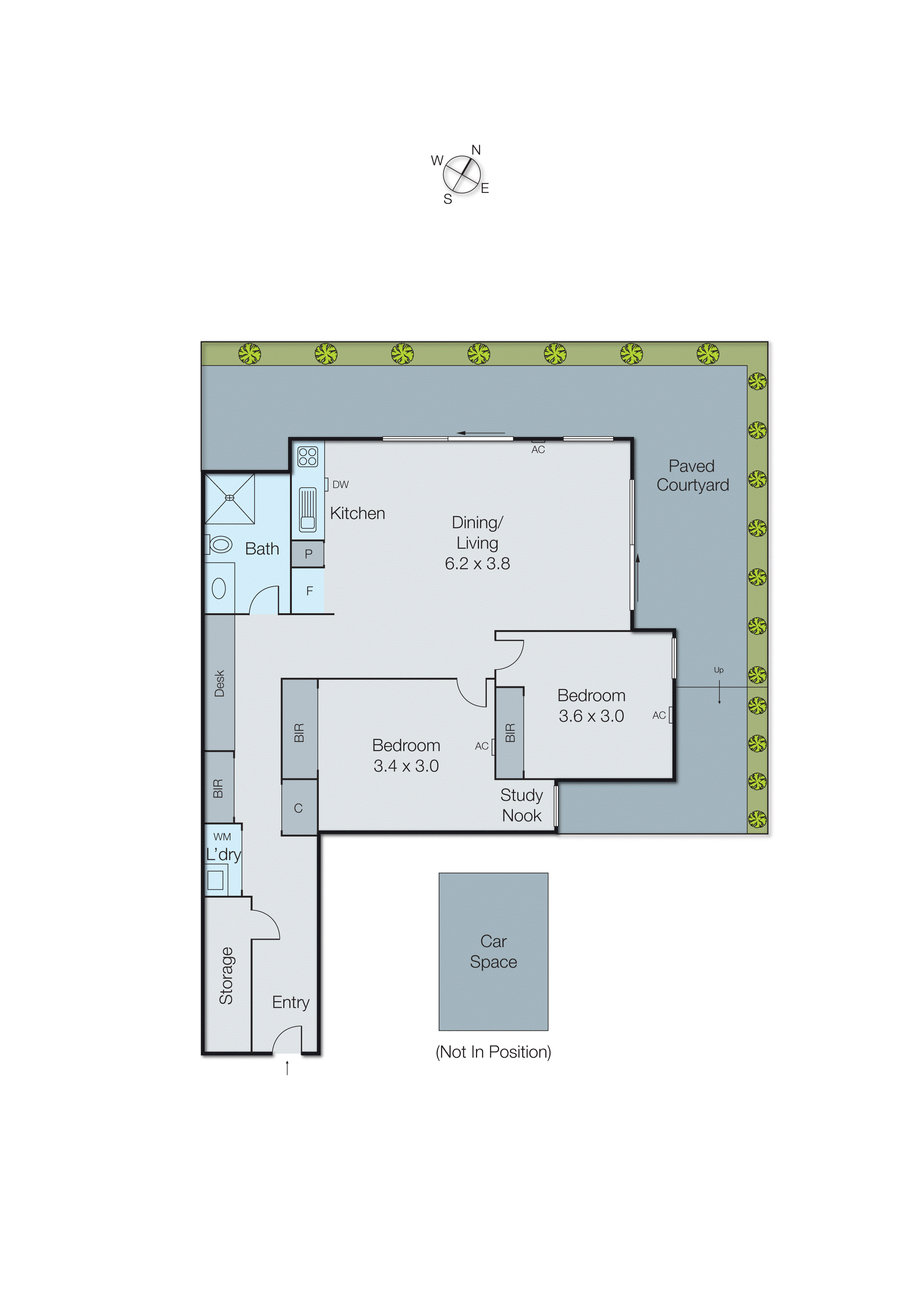 8/167 Beach Road, Parkdale VIC 3195 - Floorplan