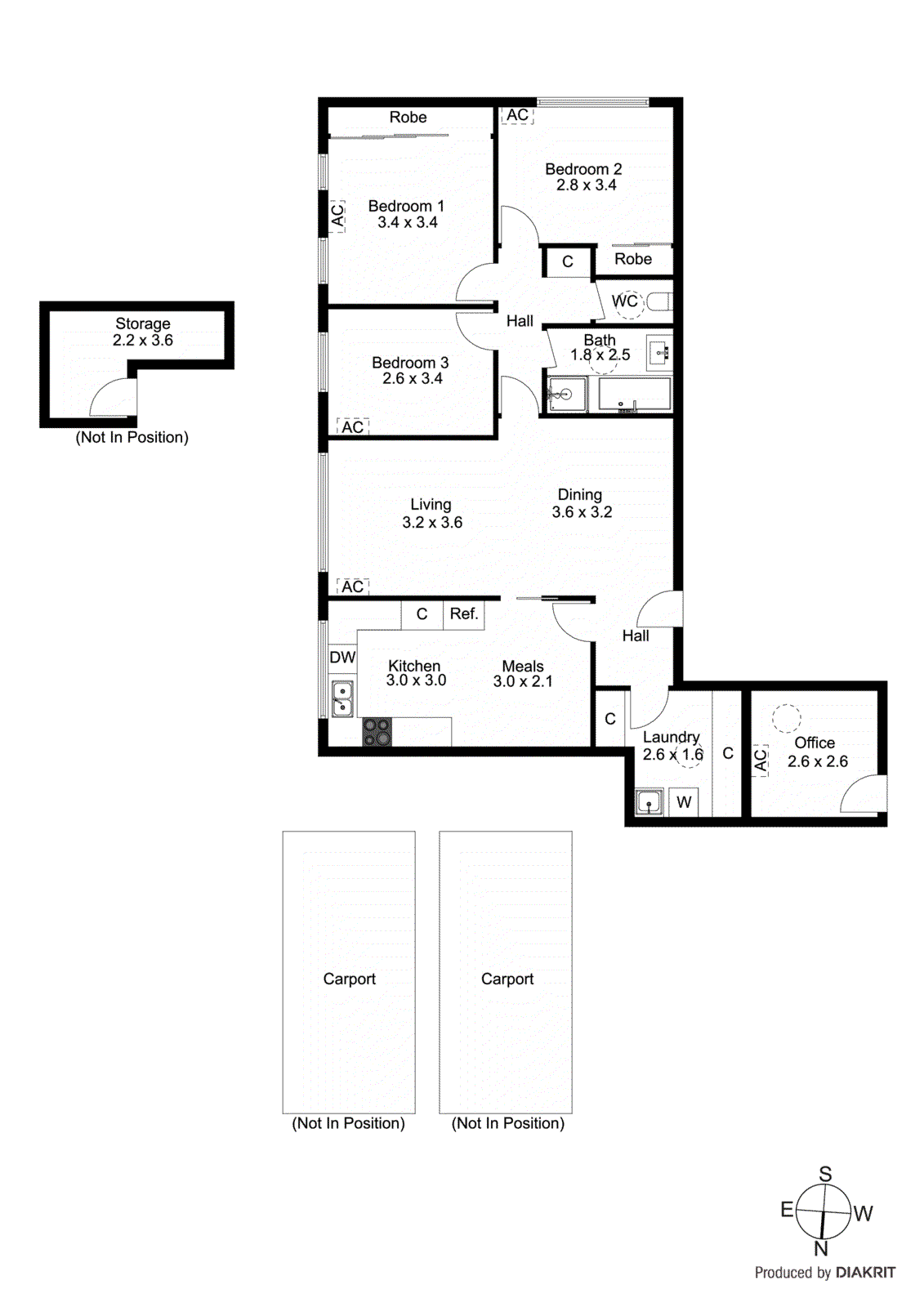 8/17 Roberts Court, Brighton East VIC 3187 - Floorplan