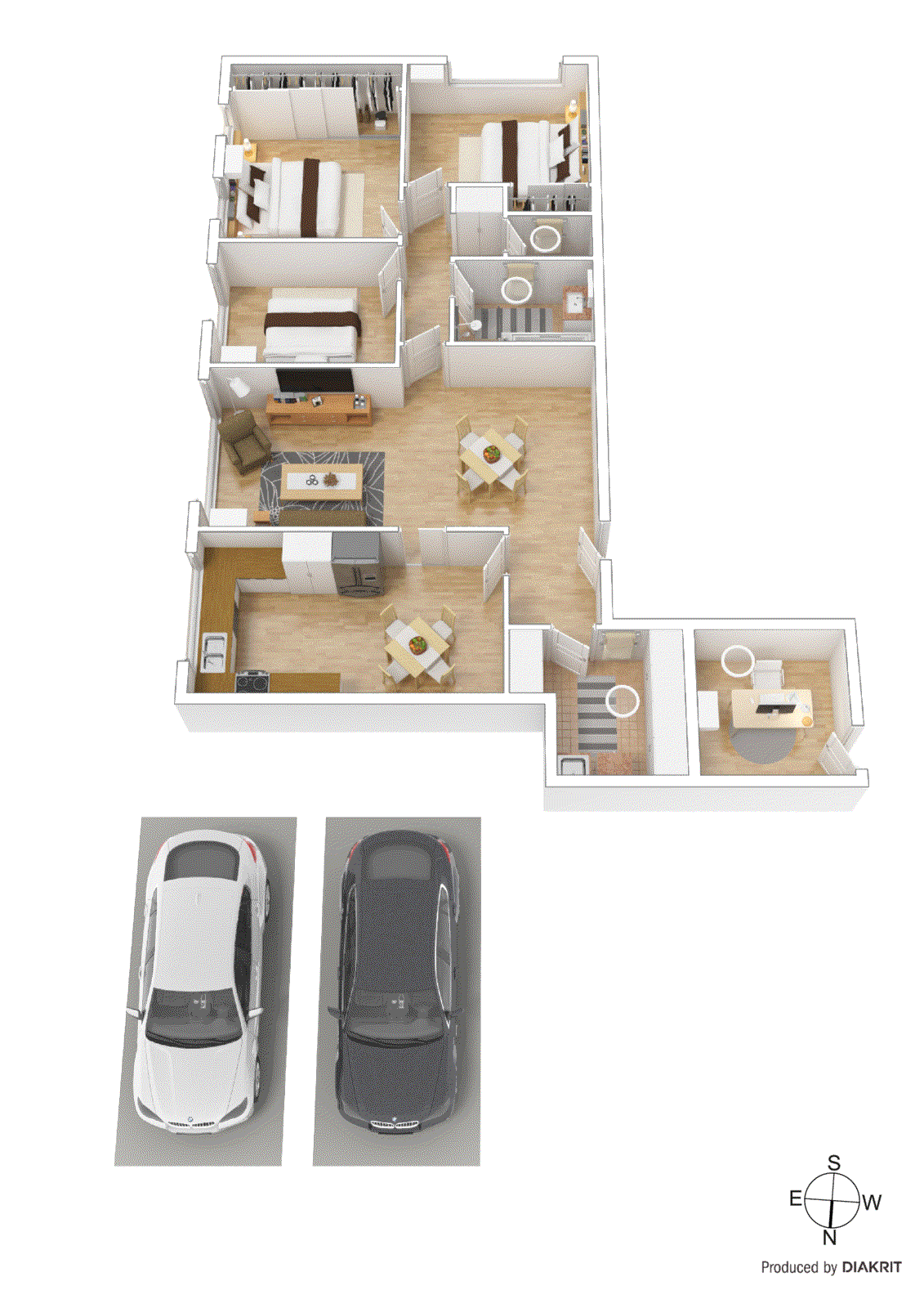 8/17 Roberts Court, Brighton East VIC 3187 - Floorplan