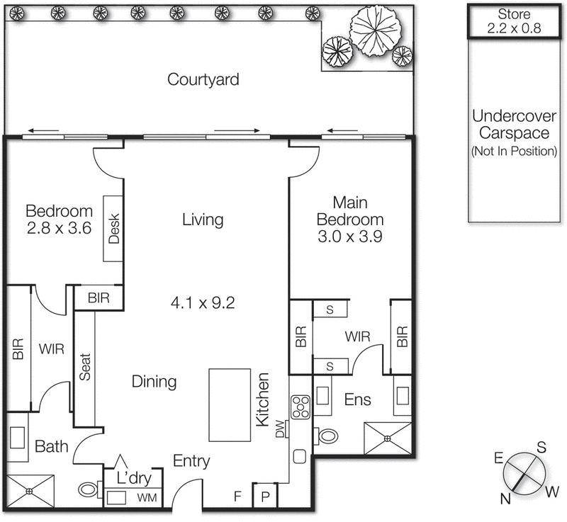 8/171 Church Street, Brighton VIC 3186 - Floorplan