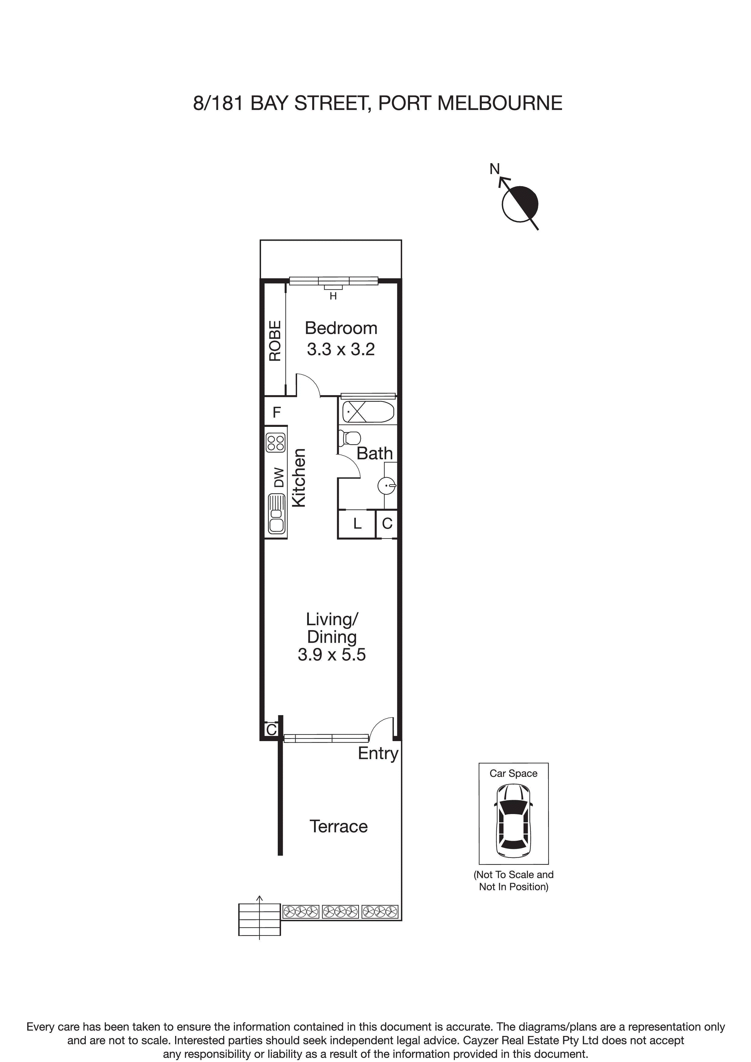 8/181 Bay Street, PORT MELBOURNE VIC 3207 - Floorplan