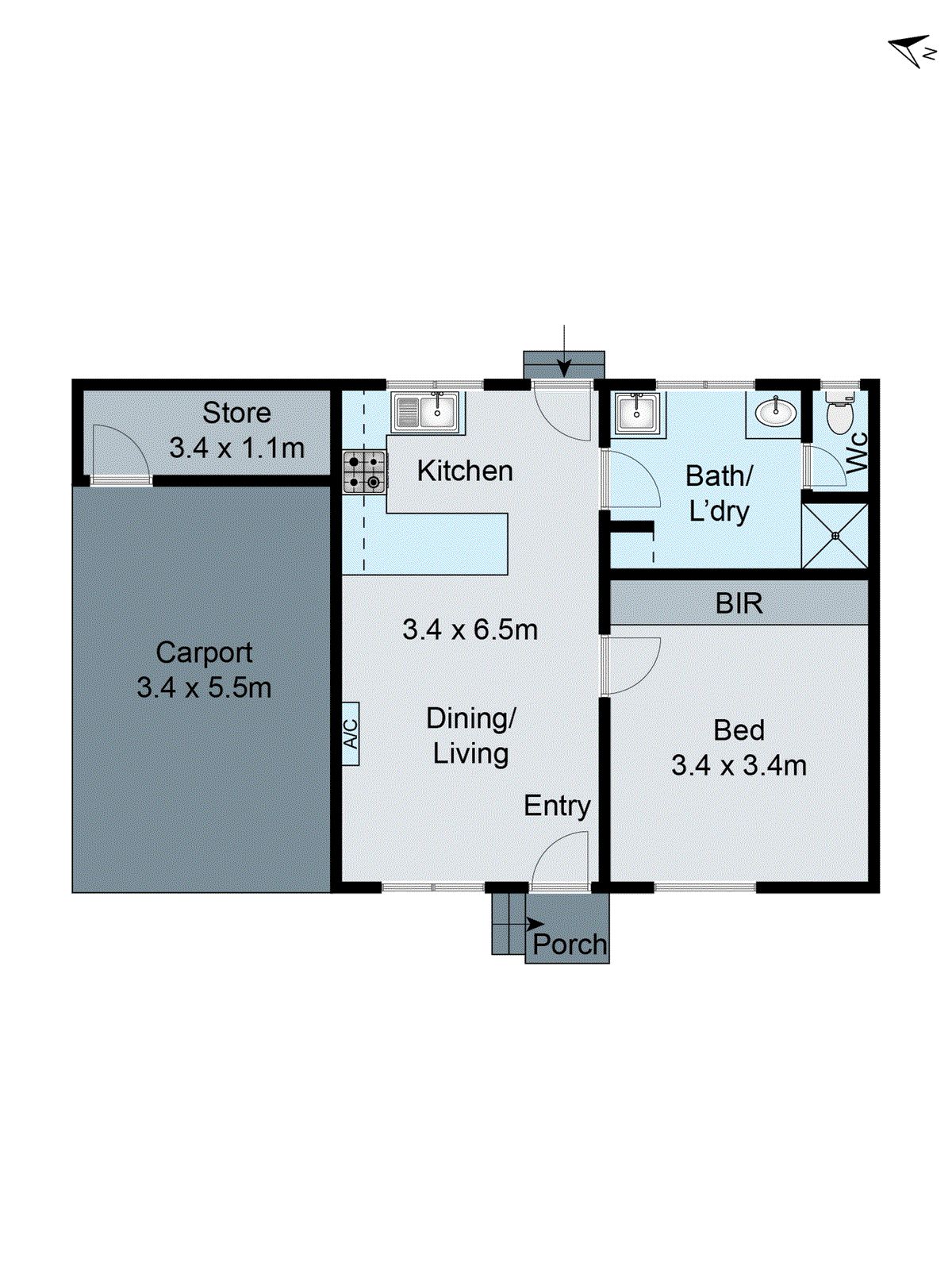 8/19 Candover Street, Geelong West VIC 3218 - Floorplan
