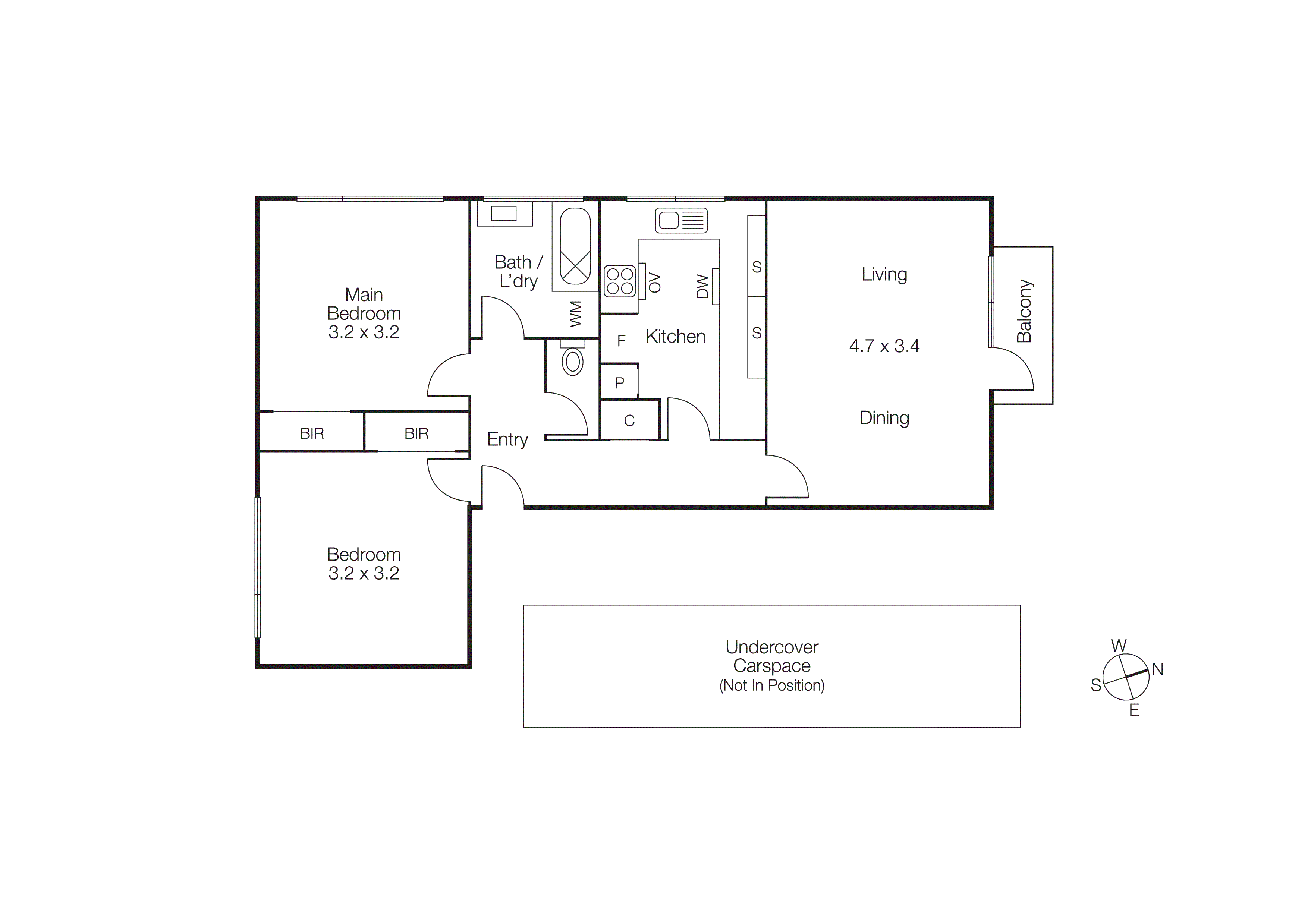 8/199 Hotham Street, Ripponlea VIC 3185 - Floorplan