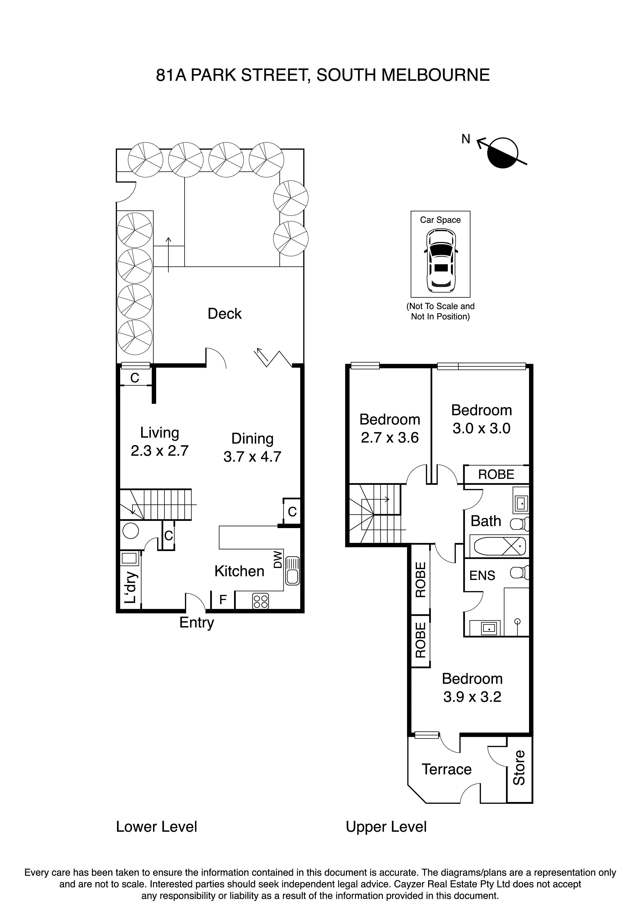 81A Park Street, SOUTH MELBOURNE VIC 3205 - Floorplan