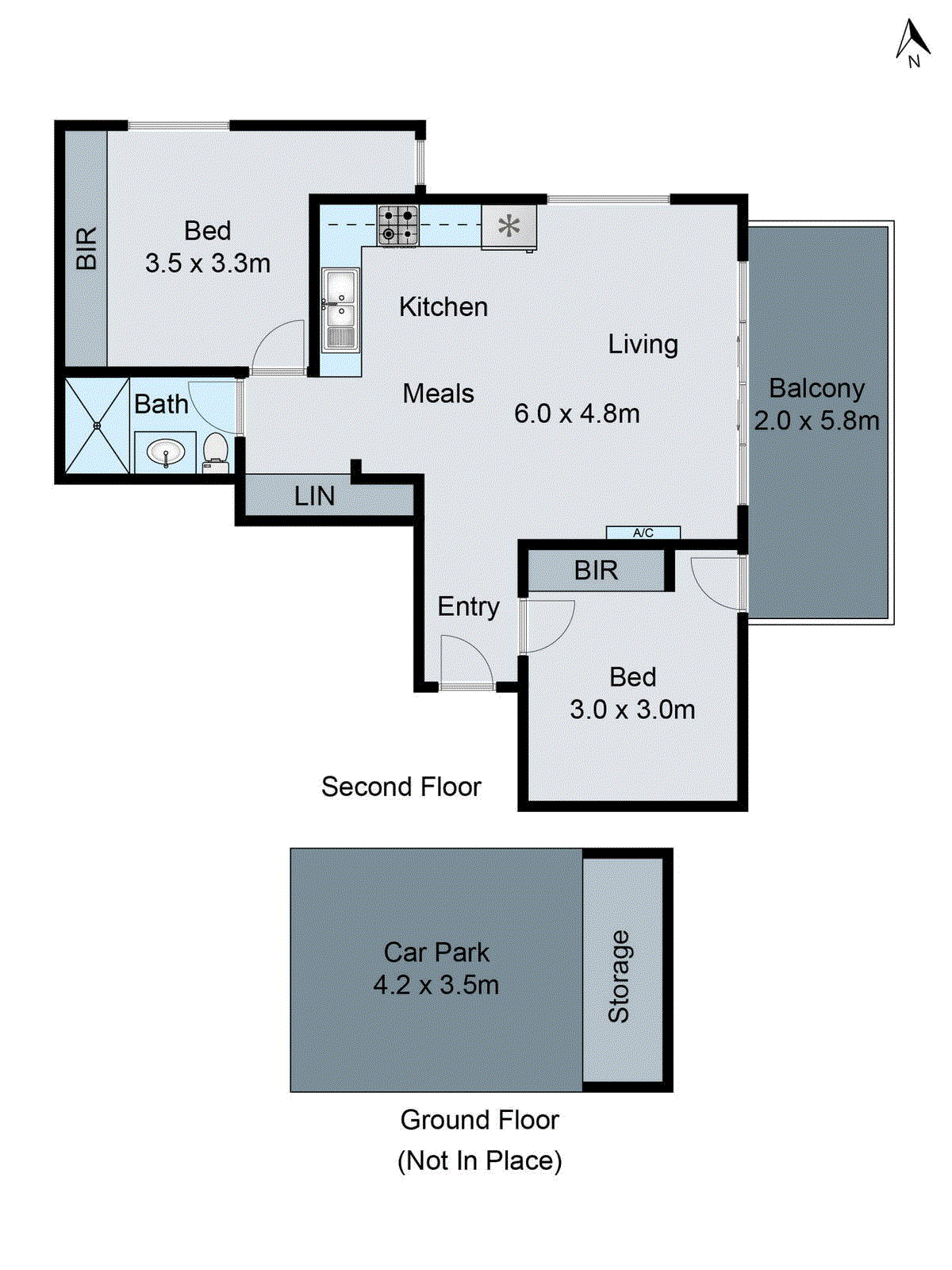8/1B Victoria Street, Rippleside VIC 3215 - Floorplan