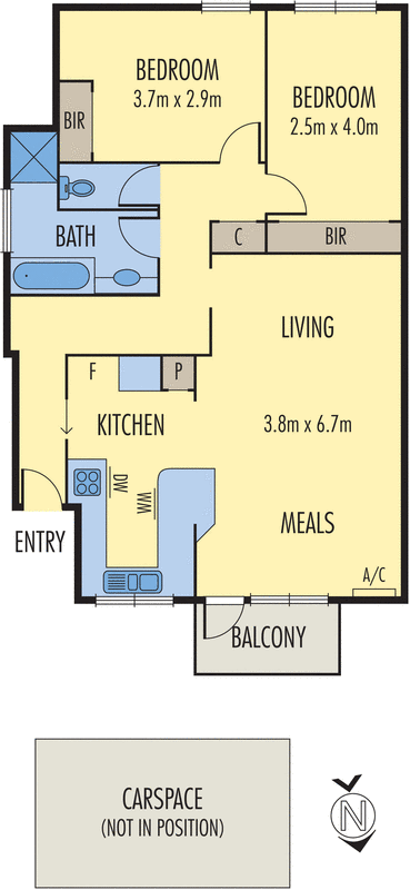 8/2-4 Baker Street, Malvern East VIC 3145 - Floorplan