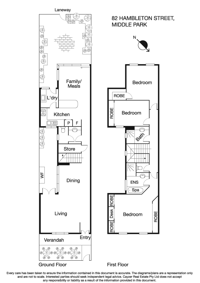 82 Hambleton Street, MIDDLE PARK VIC 3206 - Floorplan