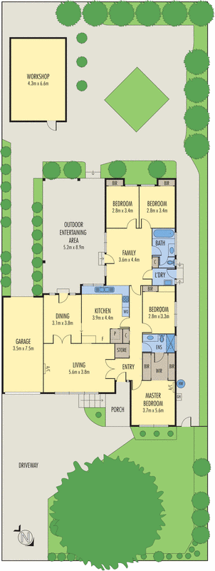 82 Huntingdale Road, Mount Waverley VIC 3149 - Floorplan