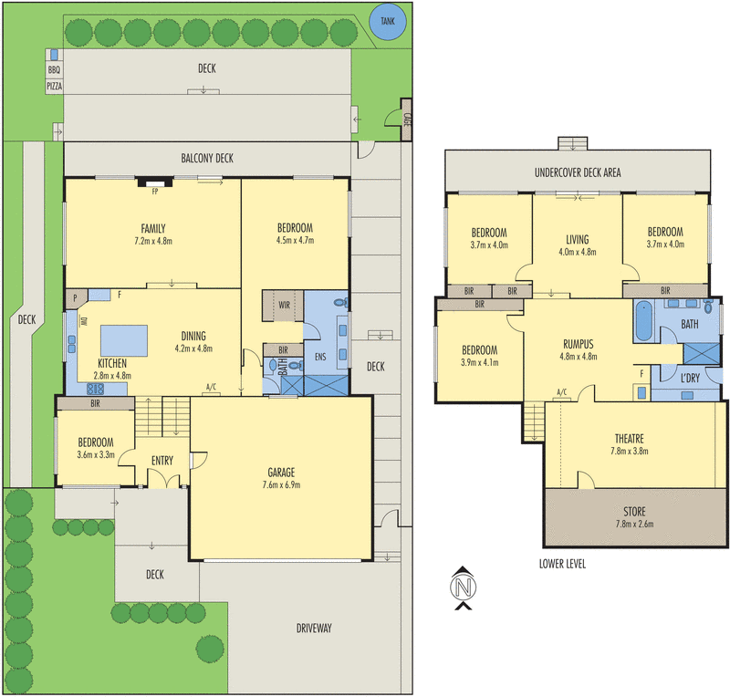 82 Leigh Road, Highton VIC 3216 - Floorplan